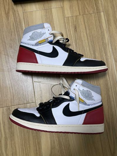 UNION × Nike Air Jordan 1 Retro High OG NRG "Varsity Red/Wolf Grey"