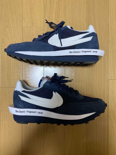 Fragment × sacai × Nike LD Waffle "Blackended Blue"
