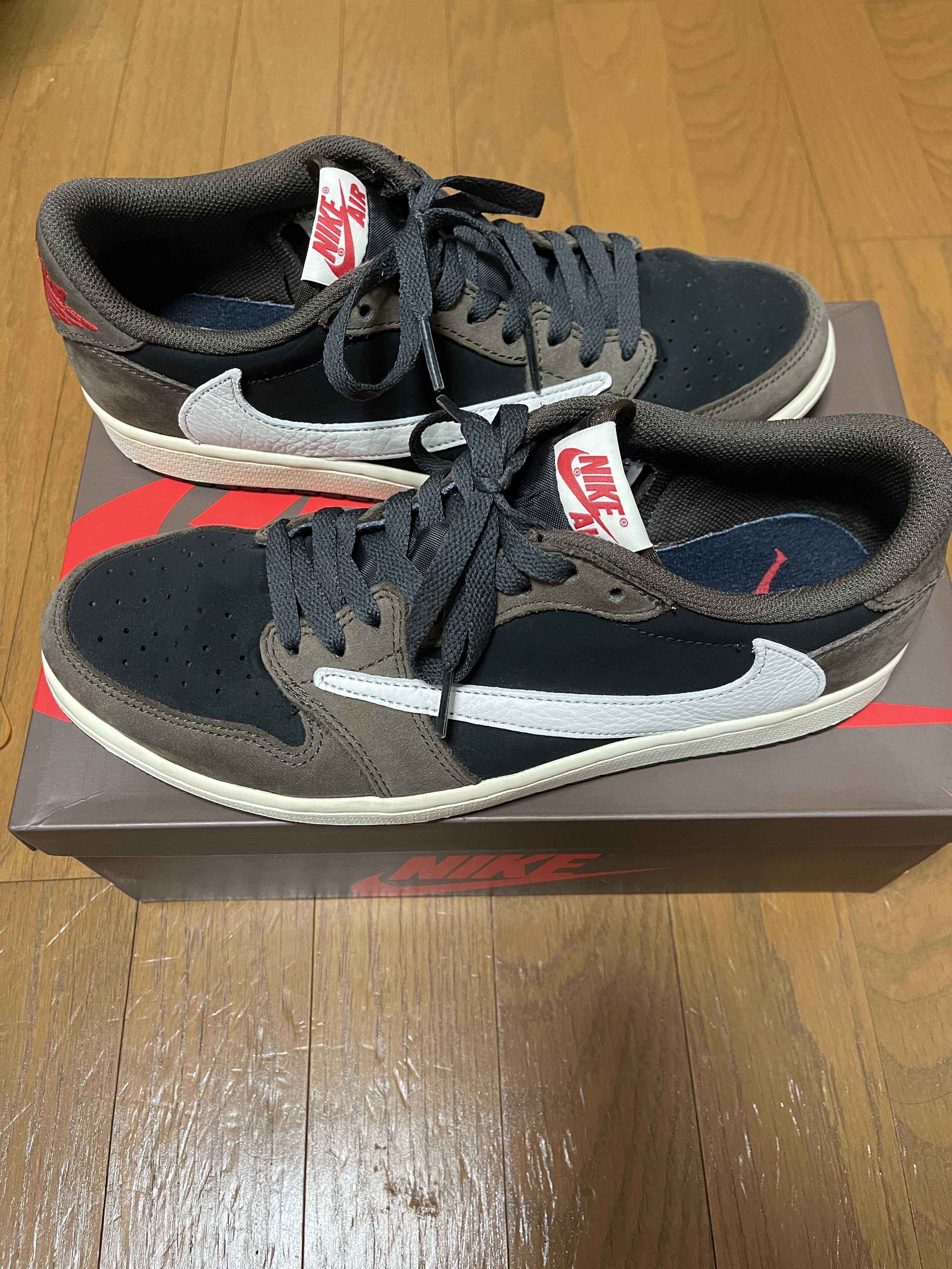 Travis Scott × Nike Air Jordan 1 Low OG SP-T "Black/Dark Mocha"