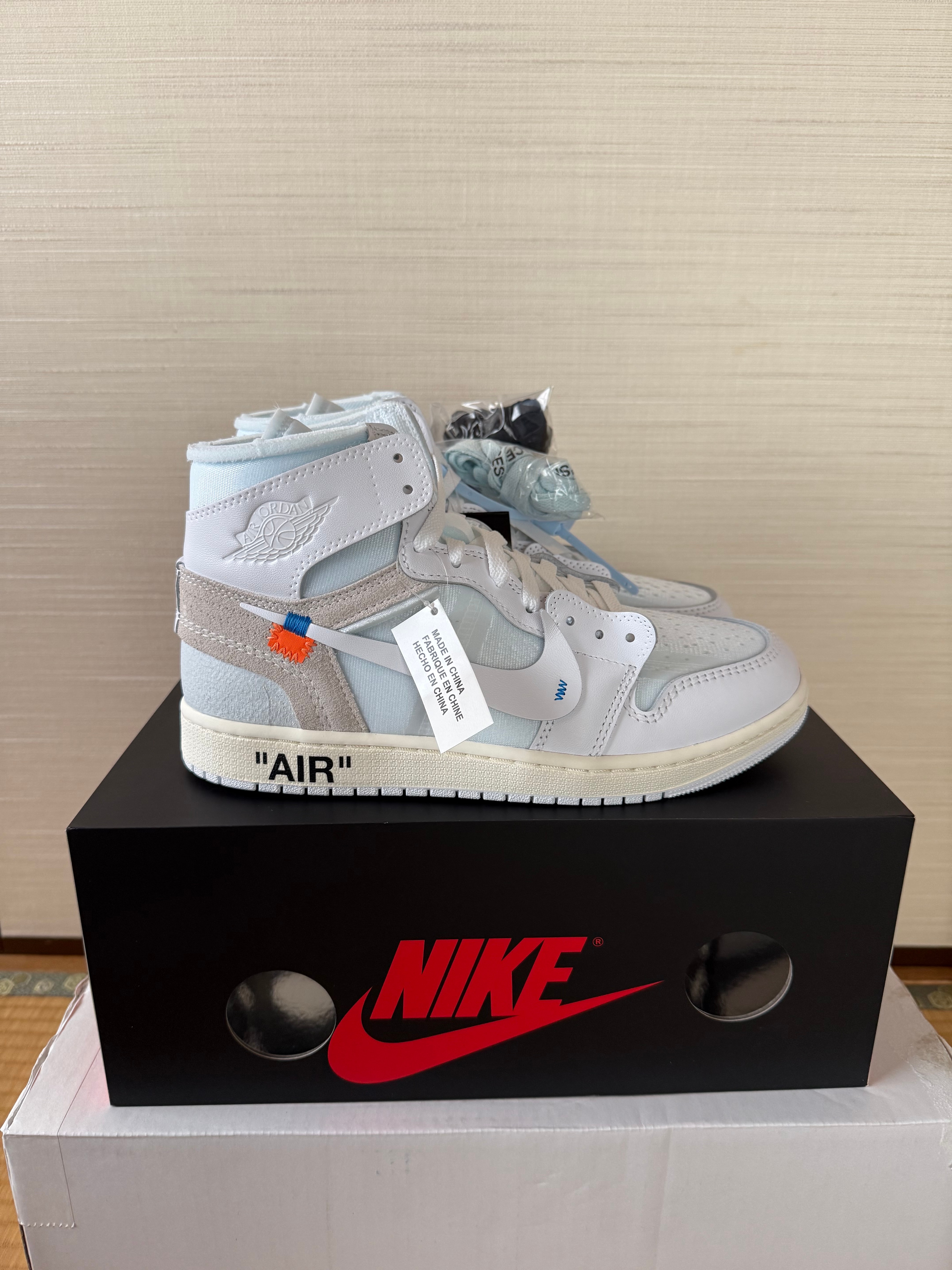 Virgil Abloh Archive (V.A.A.) × Nike Air Jordan 1 Retro High OG "Alaska"