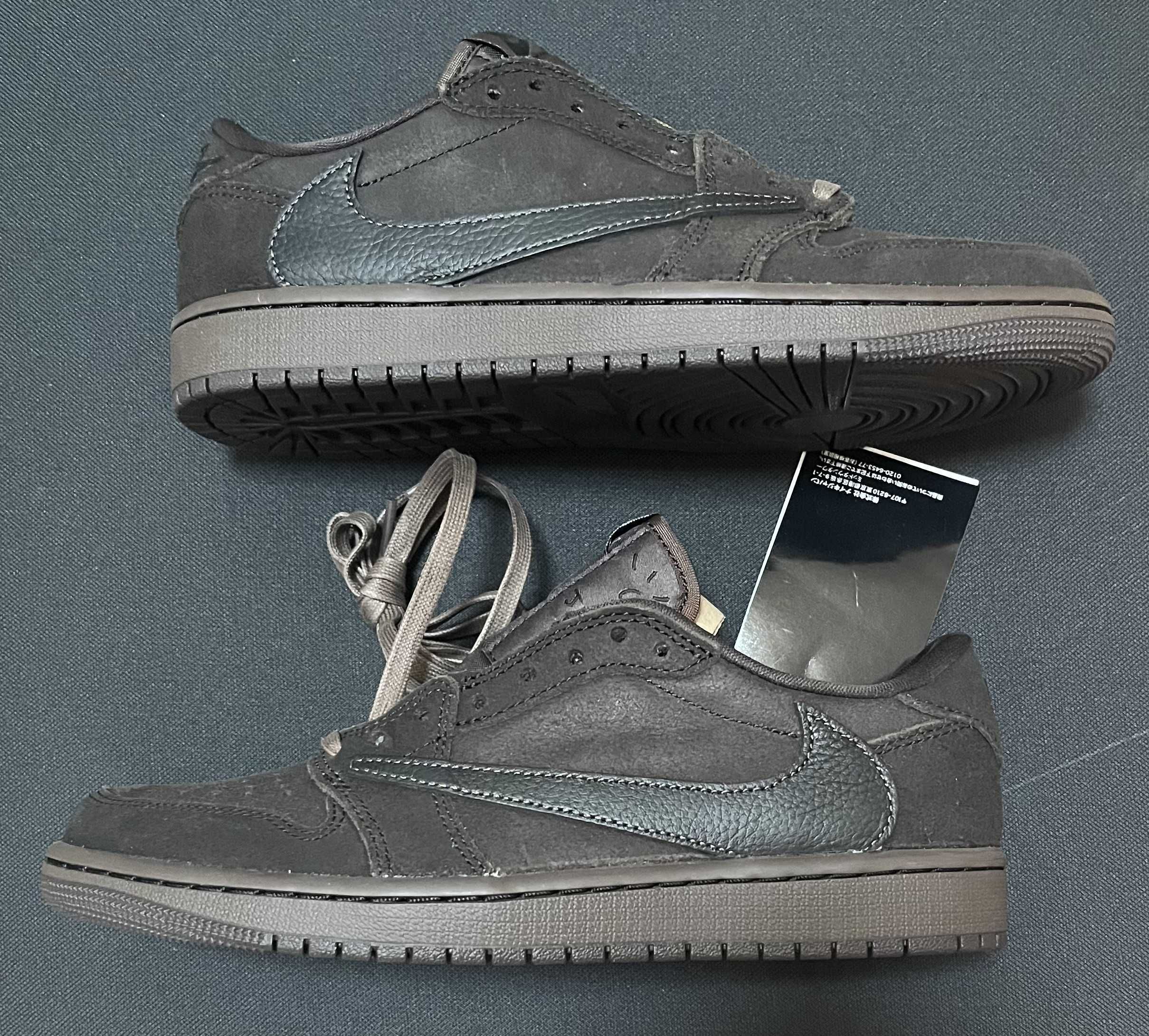 Travis Scott × Nike Air Jordan 1 Low OG SP "Velvet Brown and Dark Mocha"