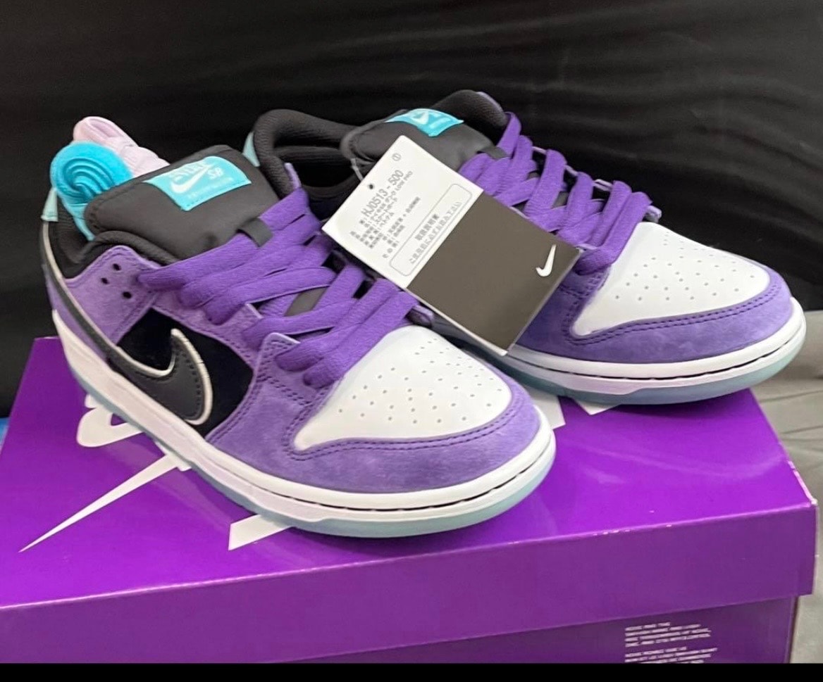 Hayley Wilson × Nike SB Dunk Low Pro "Black and Court Purple"