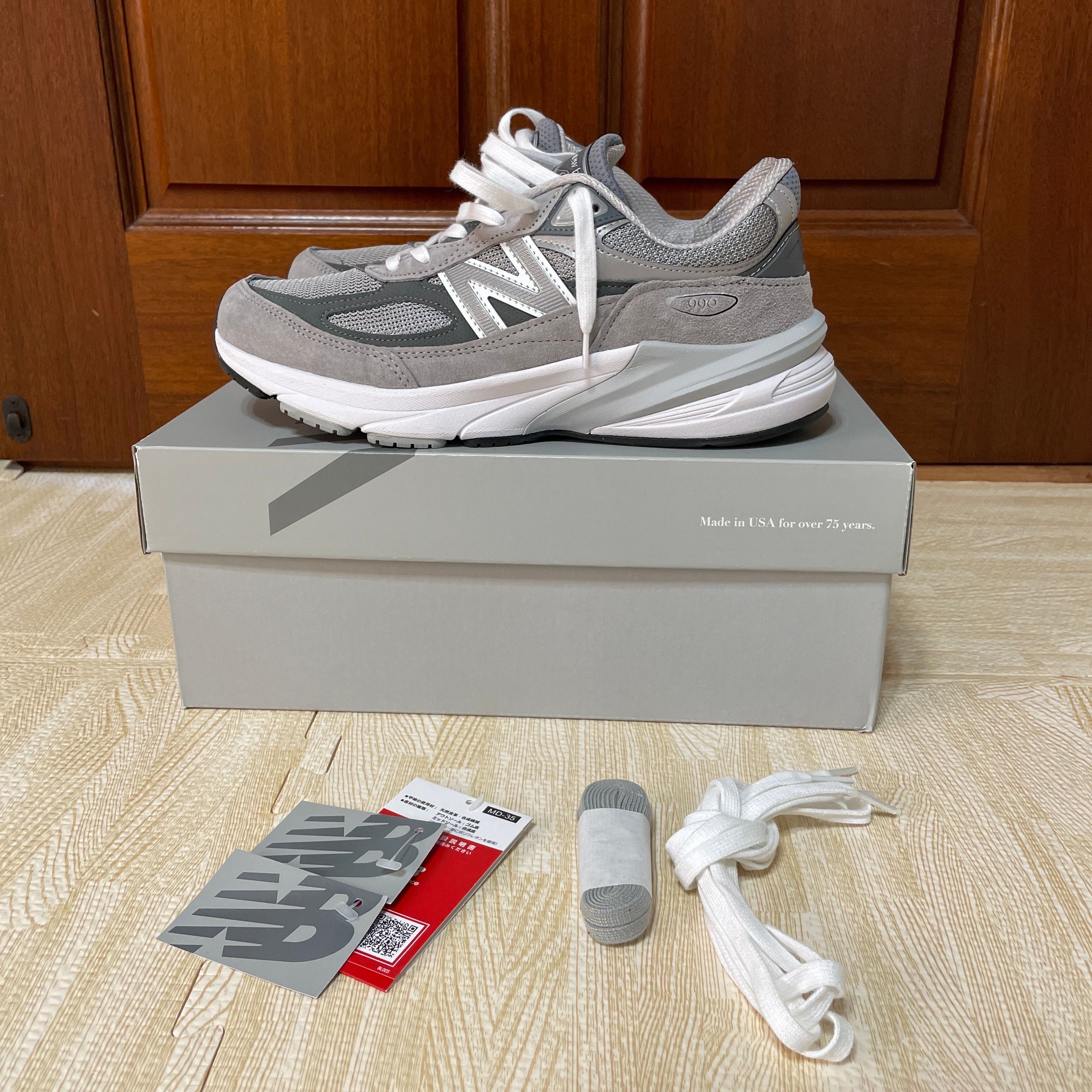 New Balance 990V6 "Gray" (Heel Logo NB)