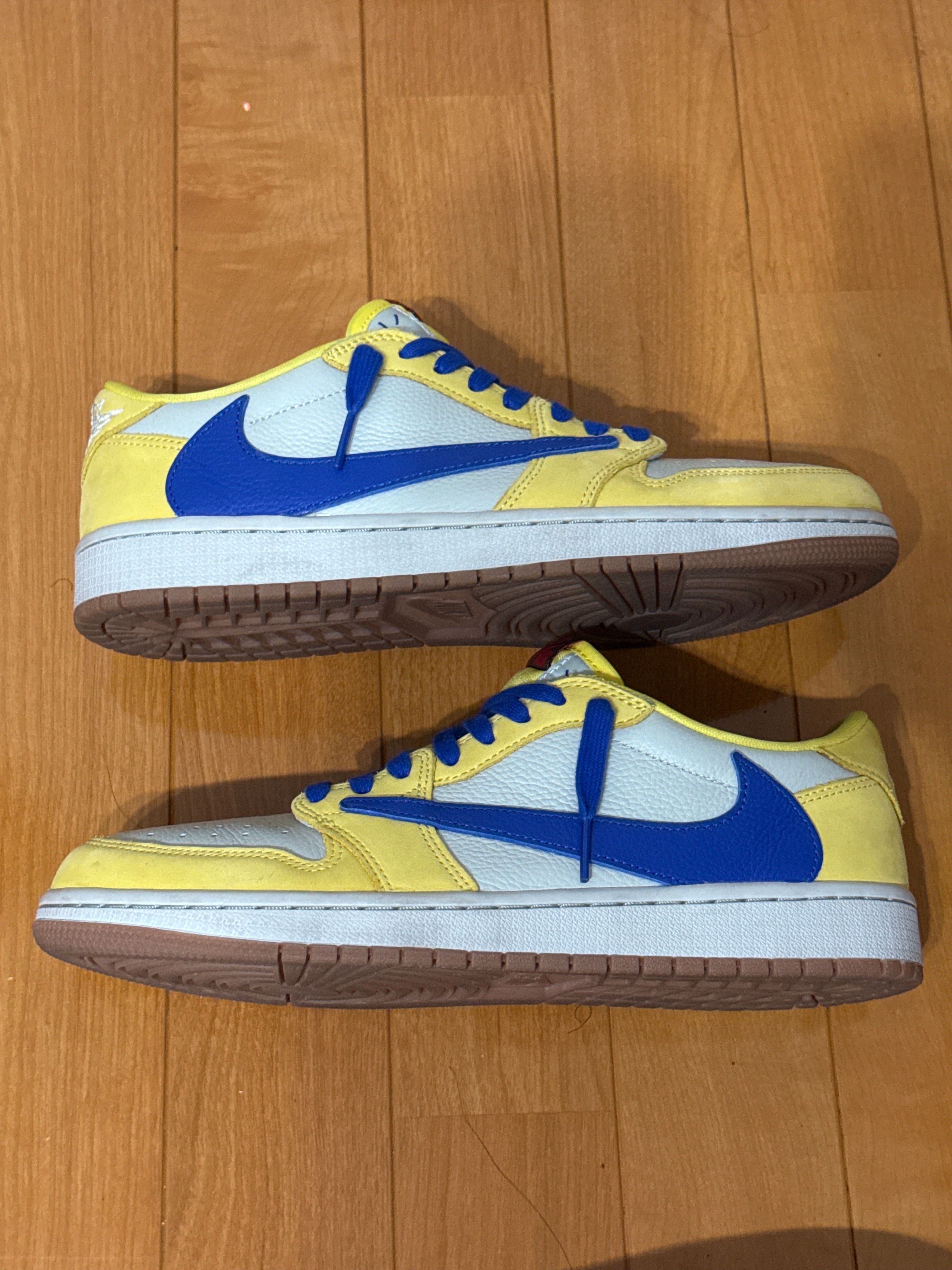 Travis Scott × Nike Women's Air Jordan 1 Retro Low OG "Canary"
