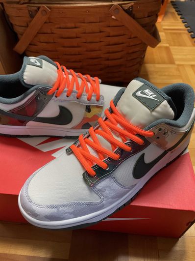 Nike Dunk Low "Sail Multi Camo"