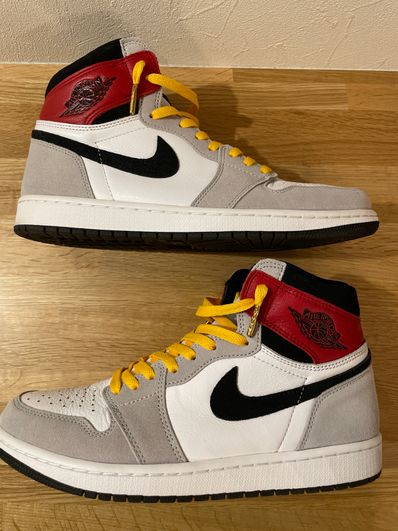 Nike Air Jordan 1 High OG "White/Black/Light Smoke Grey"