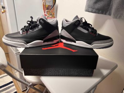 Nike Air Jordan 3 Retro "Black Cement" (2024)