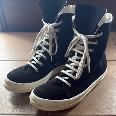 Rick Owens DRKSHDW Sneaks "Black/Pearl/Milk"