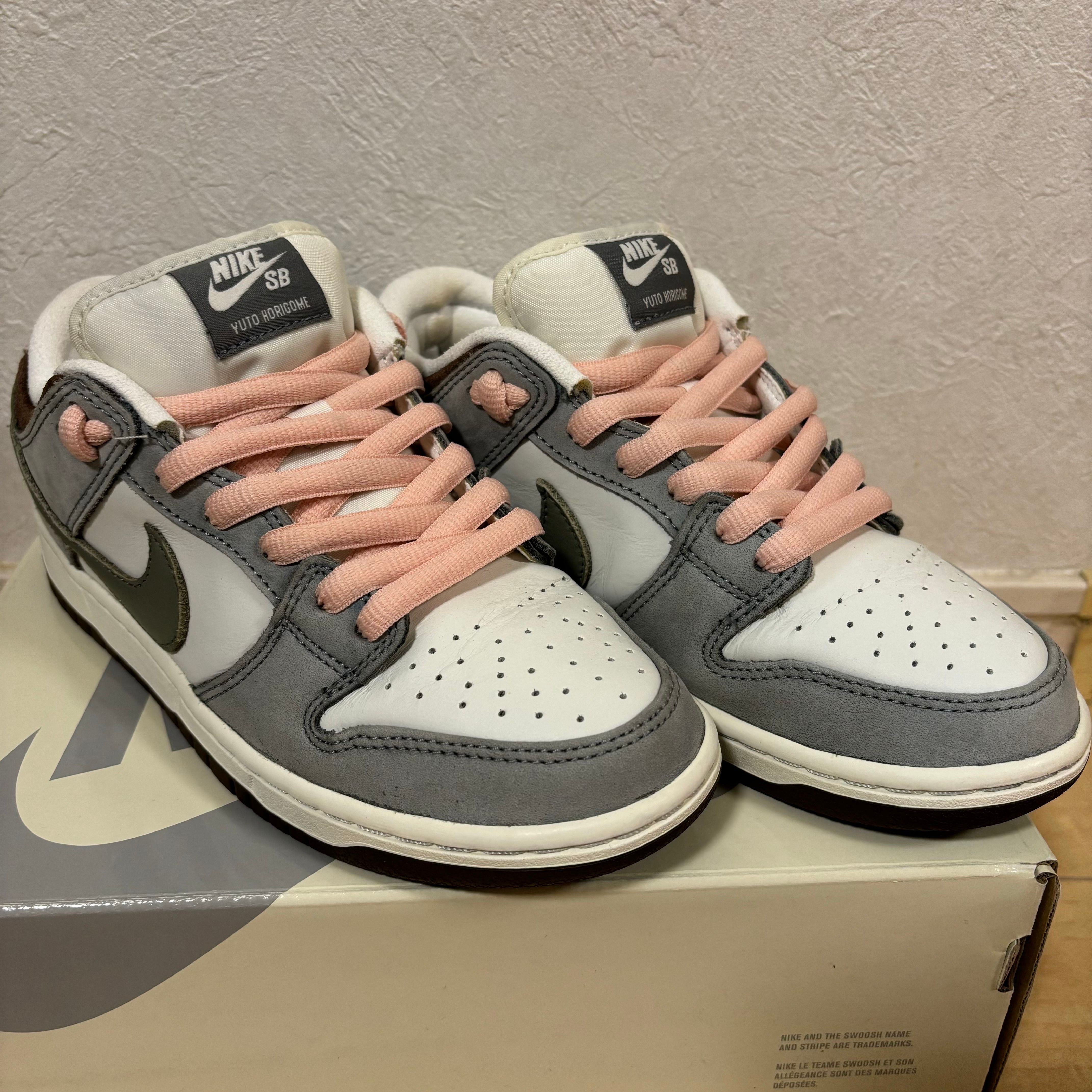 堀米 雄斗(Yuto Horigome) × Nike SB Dunk Low Pro QS "Wolf Grey"