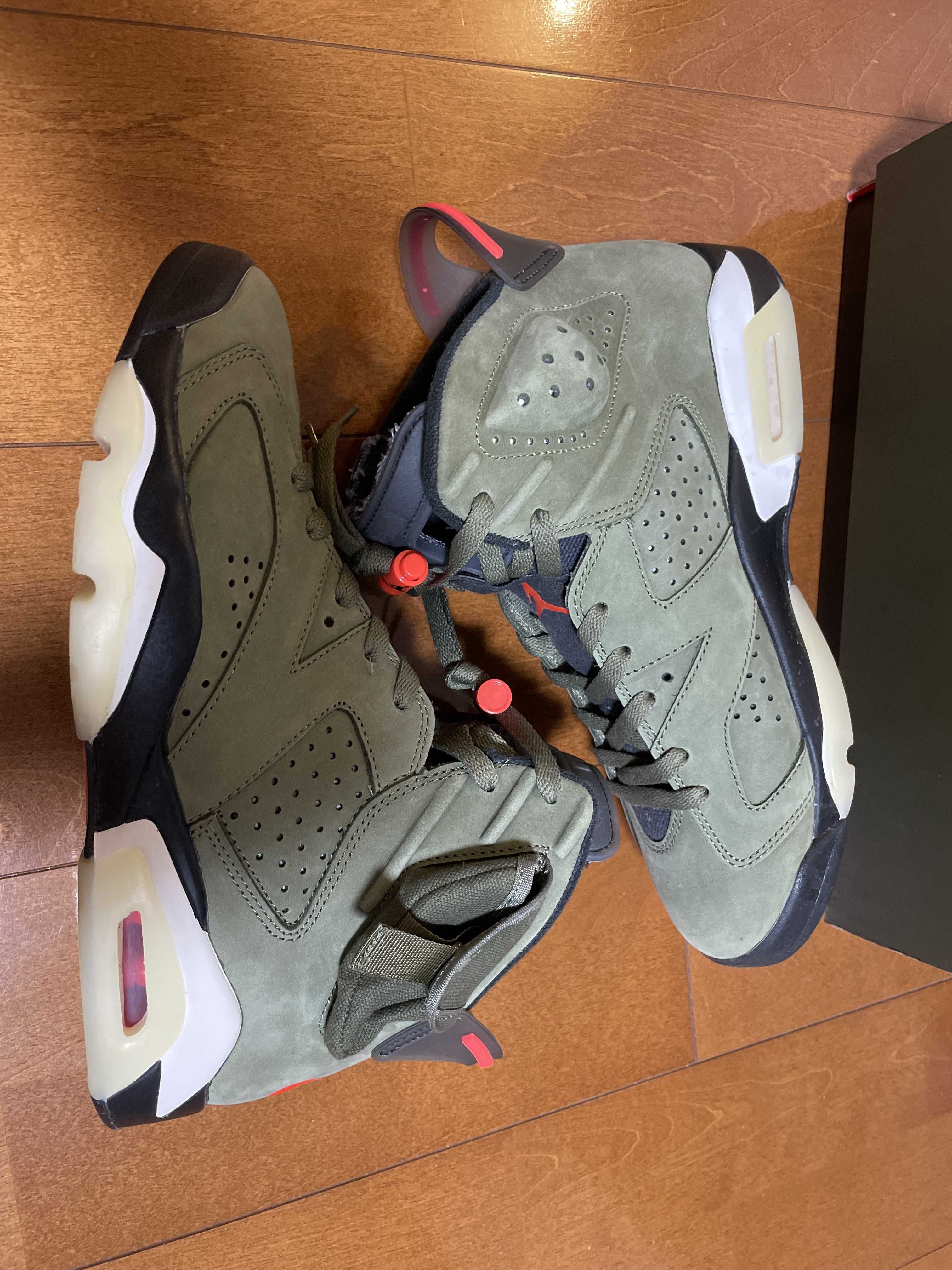 Travis Scott × Nike Air Jordan 6 Retro "Medium Olive"