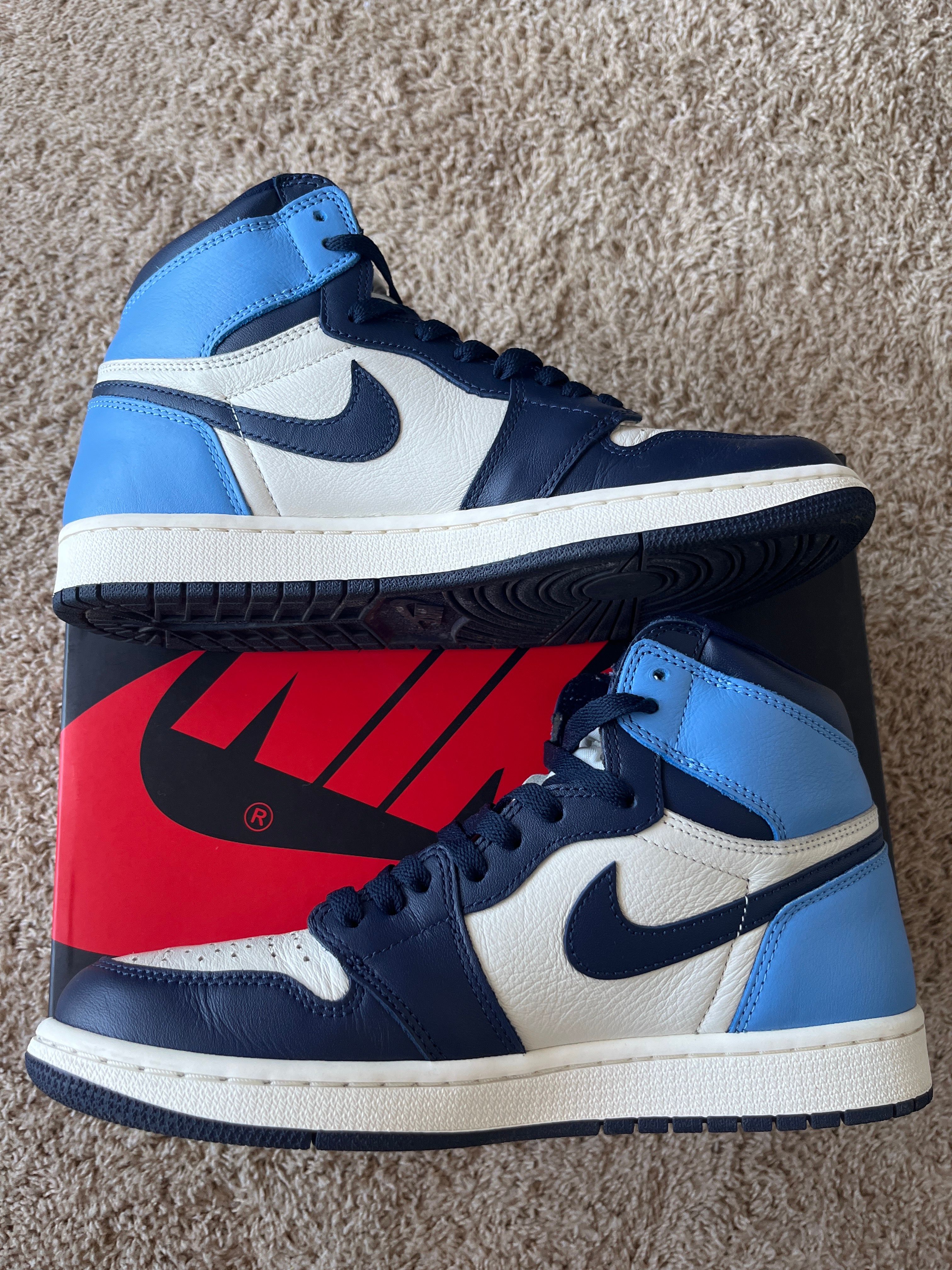 Nike Air Jordan 1 Retro High OG "Obsidian/University Blue"