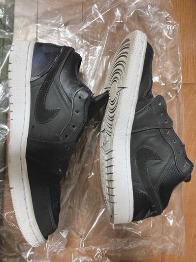 NIKE × PARIS SAINT GERMAIN AIR JORDAN 1 LOW PSG "BLACK"