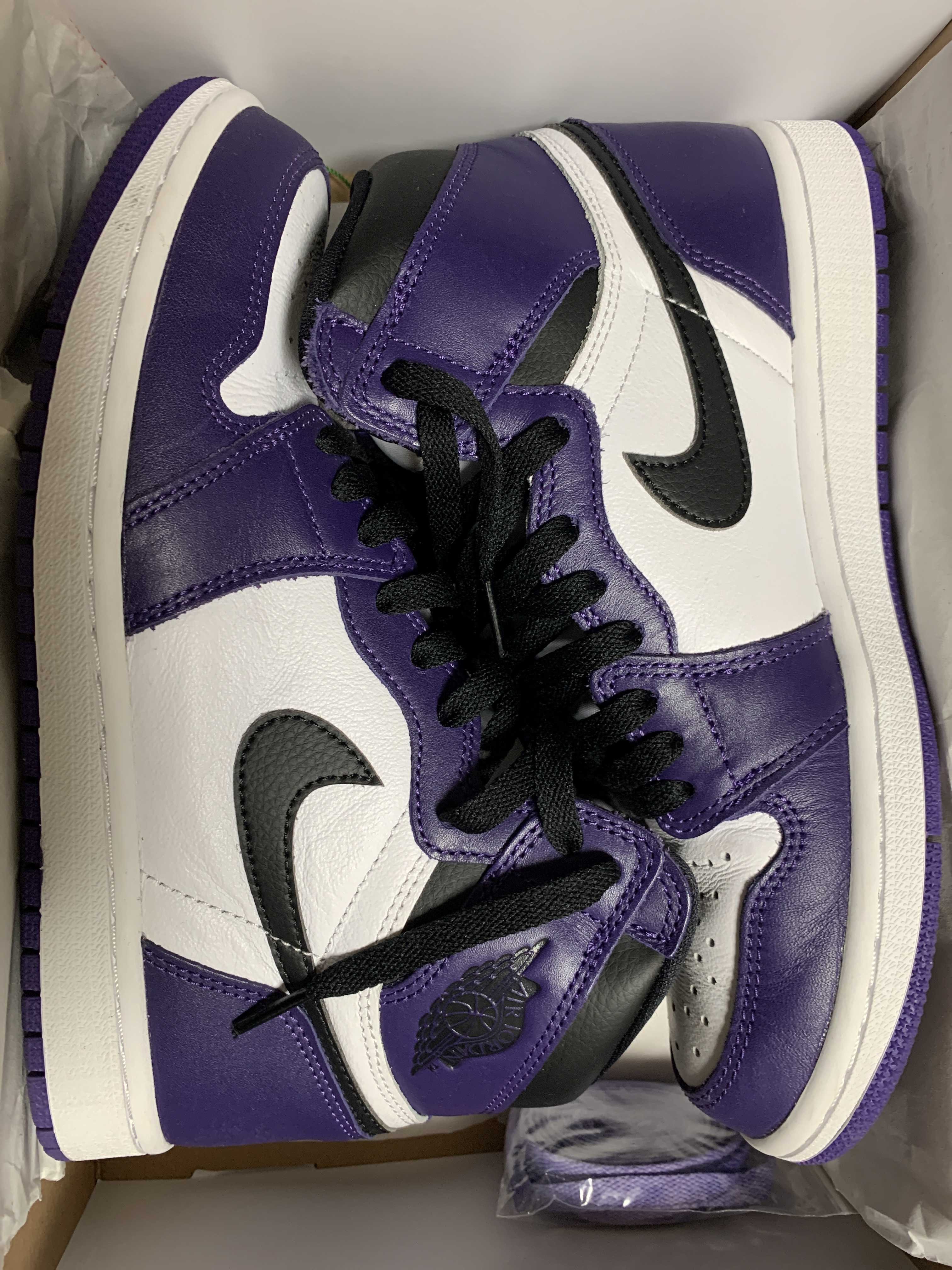Nike Air Jordan 1 Retro High OG "Court Purple White/Black" (2020)   