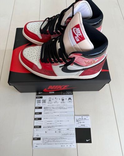 Spider-Man × Nike GS Air Jordan 1 High OG SP "Next Chapter/Spider-Man:Across the Spider-Verse"