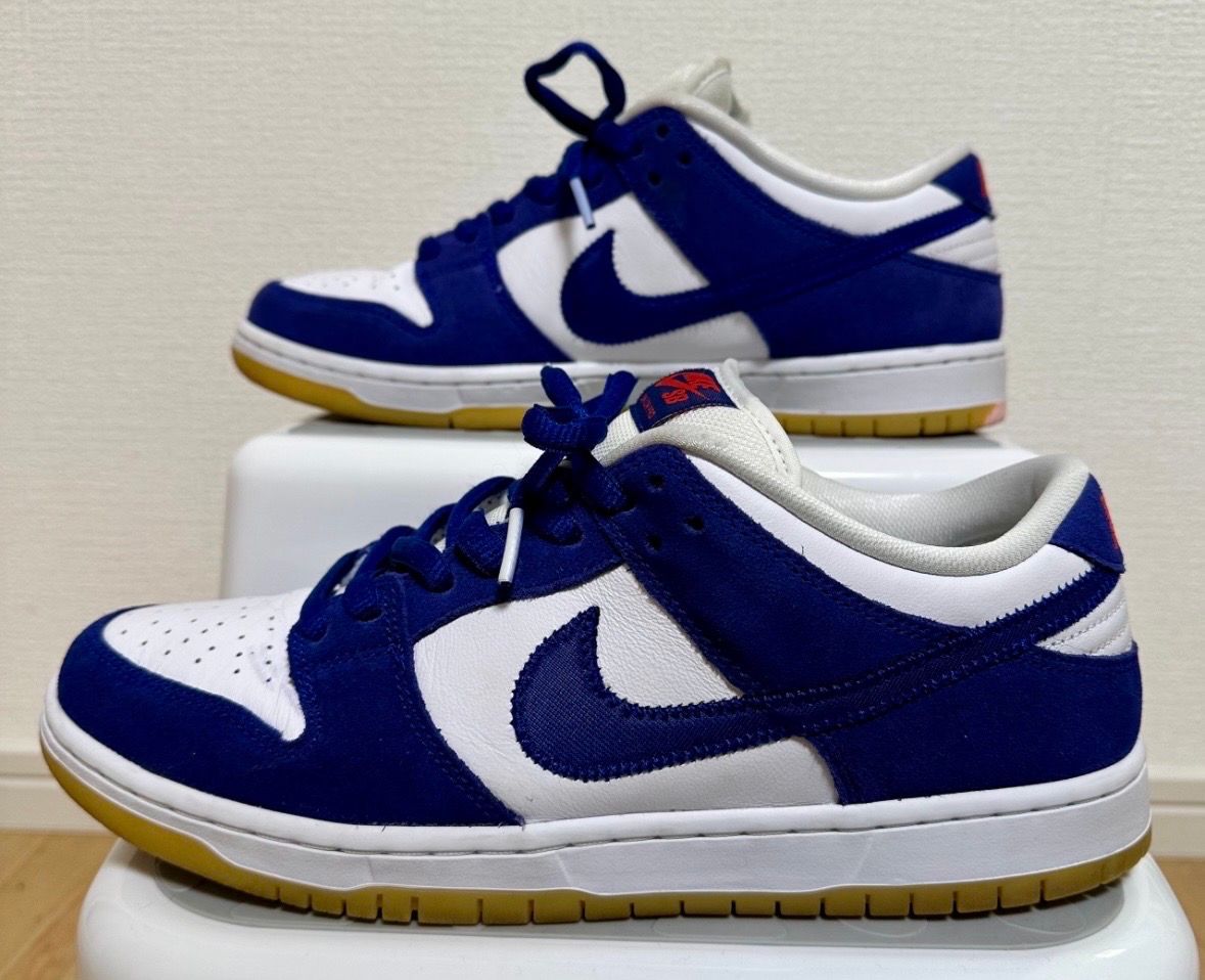 Nike SB Dunk Low "Los Angeles Dodgers/Deep Royal Blue"