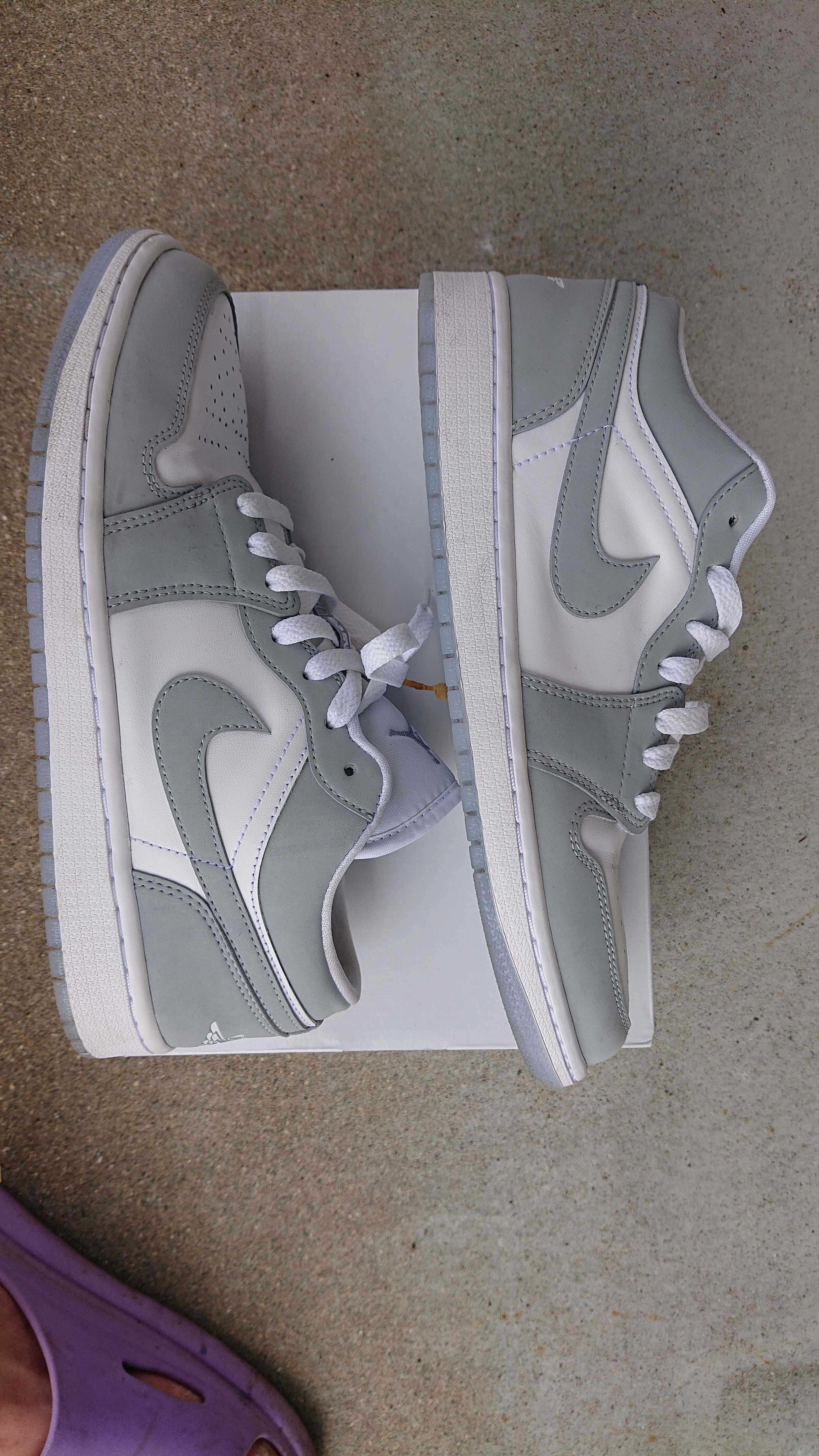 Nike Women's Air Jordan 1 Low "Wolf Grey"