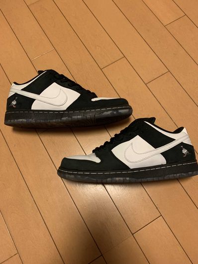STAPLE × Nike SB Dunk Low "Pigeon Black/White"
