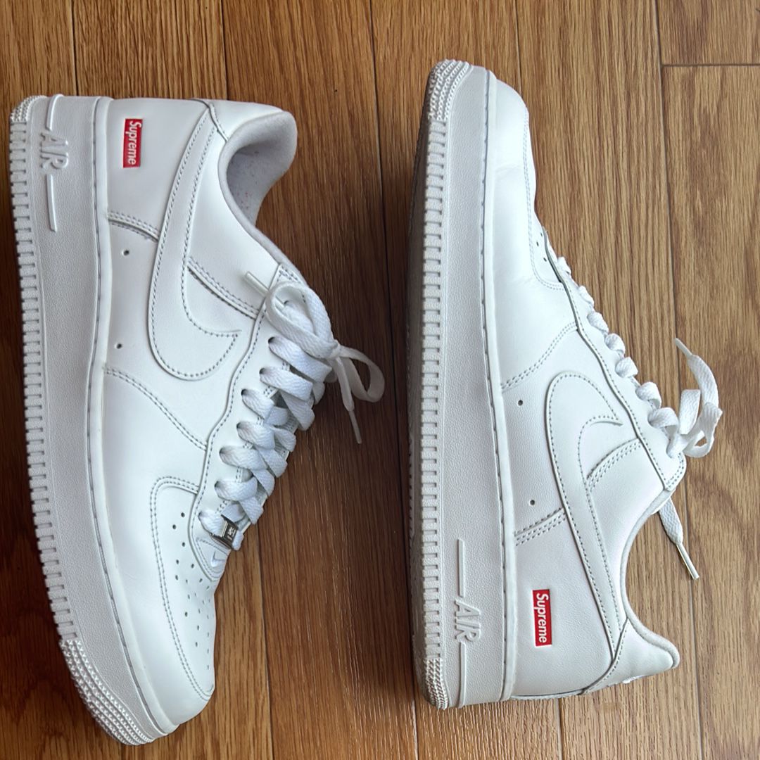 Supreme × Nike Air Force 1 Low "White"