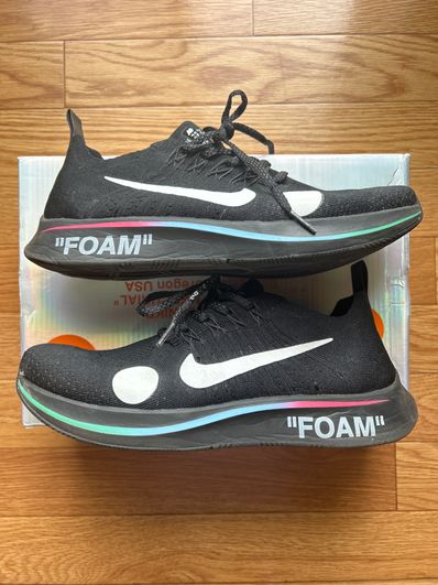 Off-White × Nike Zoom Fly Mercurial Flyknit "Black/White/Volt"