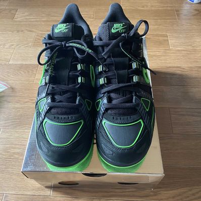 Off-White × Nike Air Rubber Dunk "Black/Green Strike"