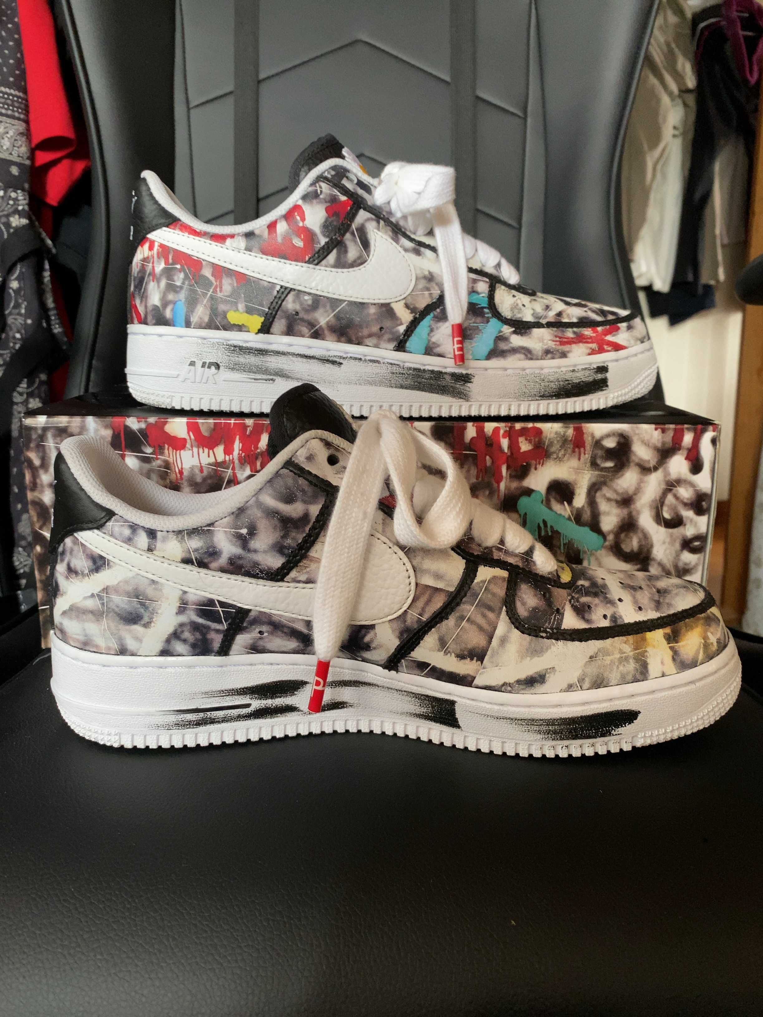 PEACEMINUSONE × Nike Air Force 1 Low Para Noise "Black" / G-DRAGON