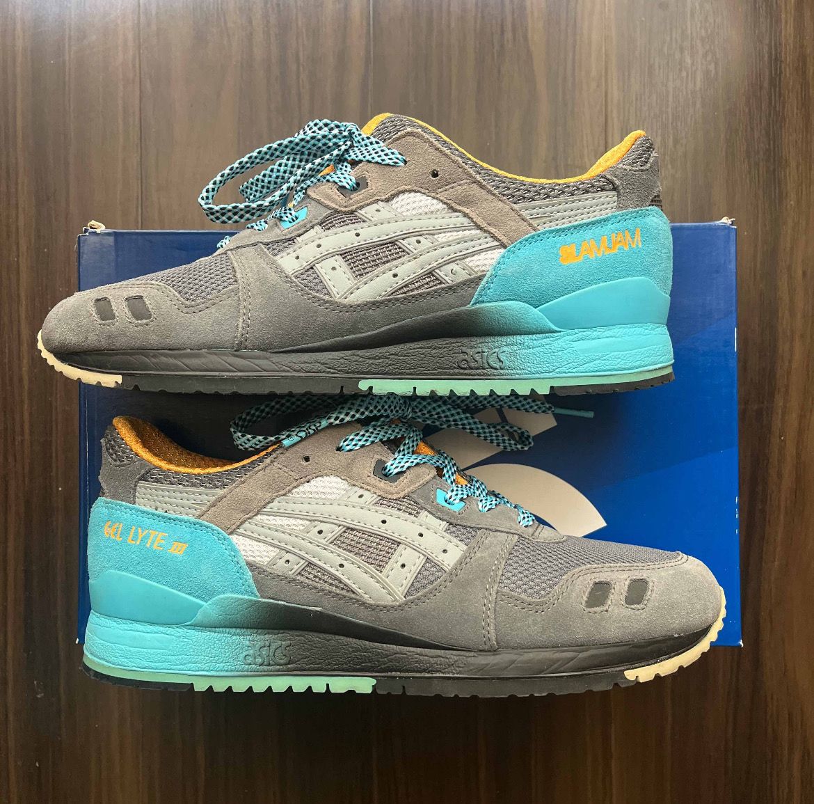 Asics Gel-Lyte III Slam Jam 6Thprlll "Grey/Blue" (2016)