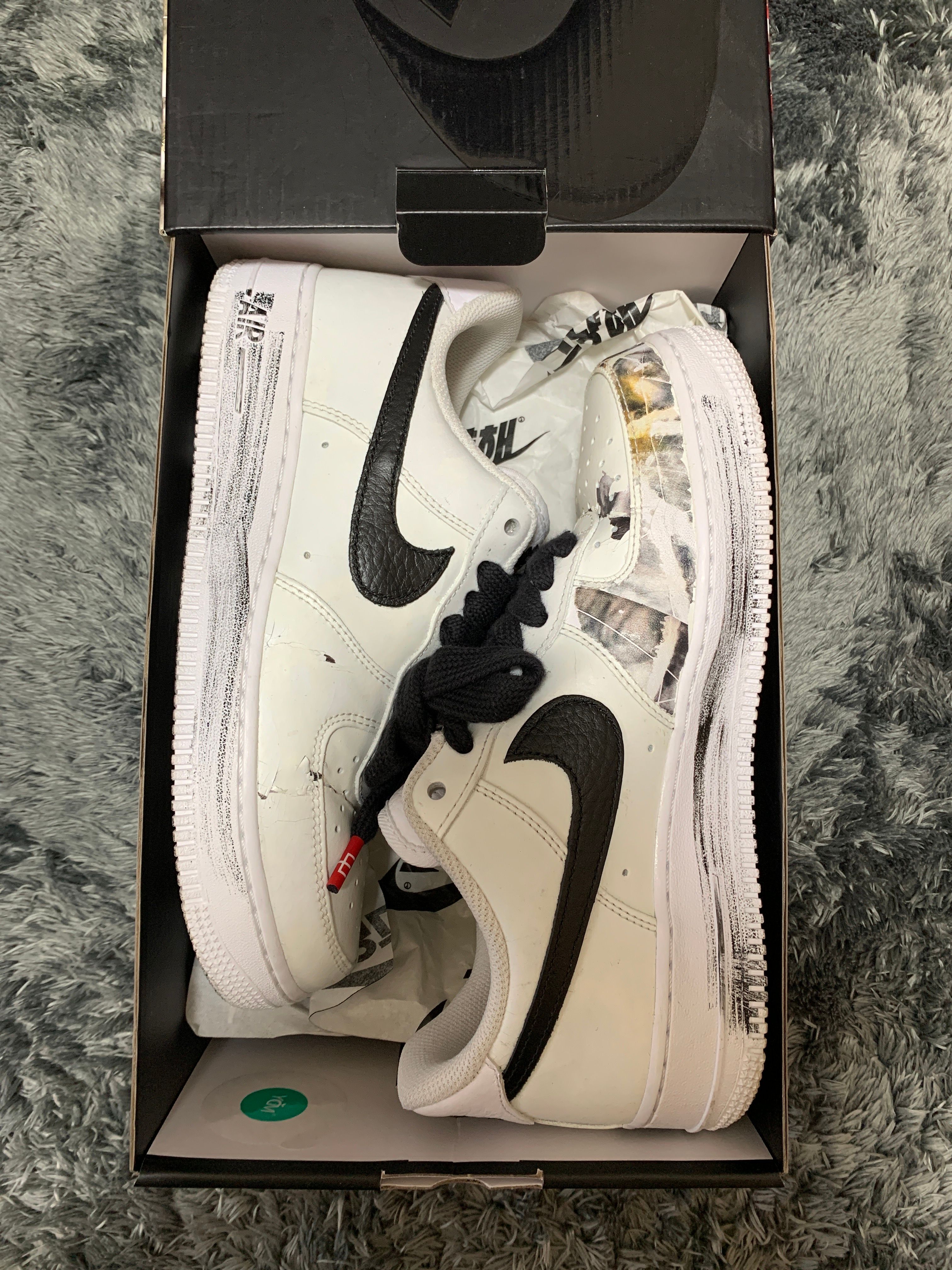 PEACEMINUSONE × Nike Air Force 1 Low "Para-noise/White/Black" / G-DRAGON