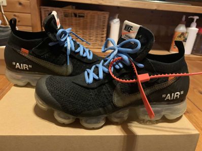 Off-White × Nike Air Vapormax "Black/Total Orange/Clear"