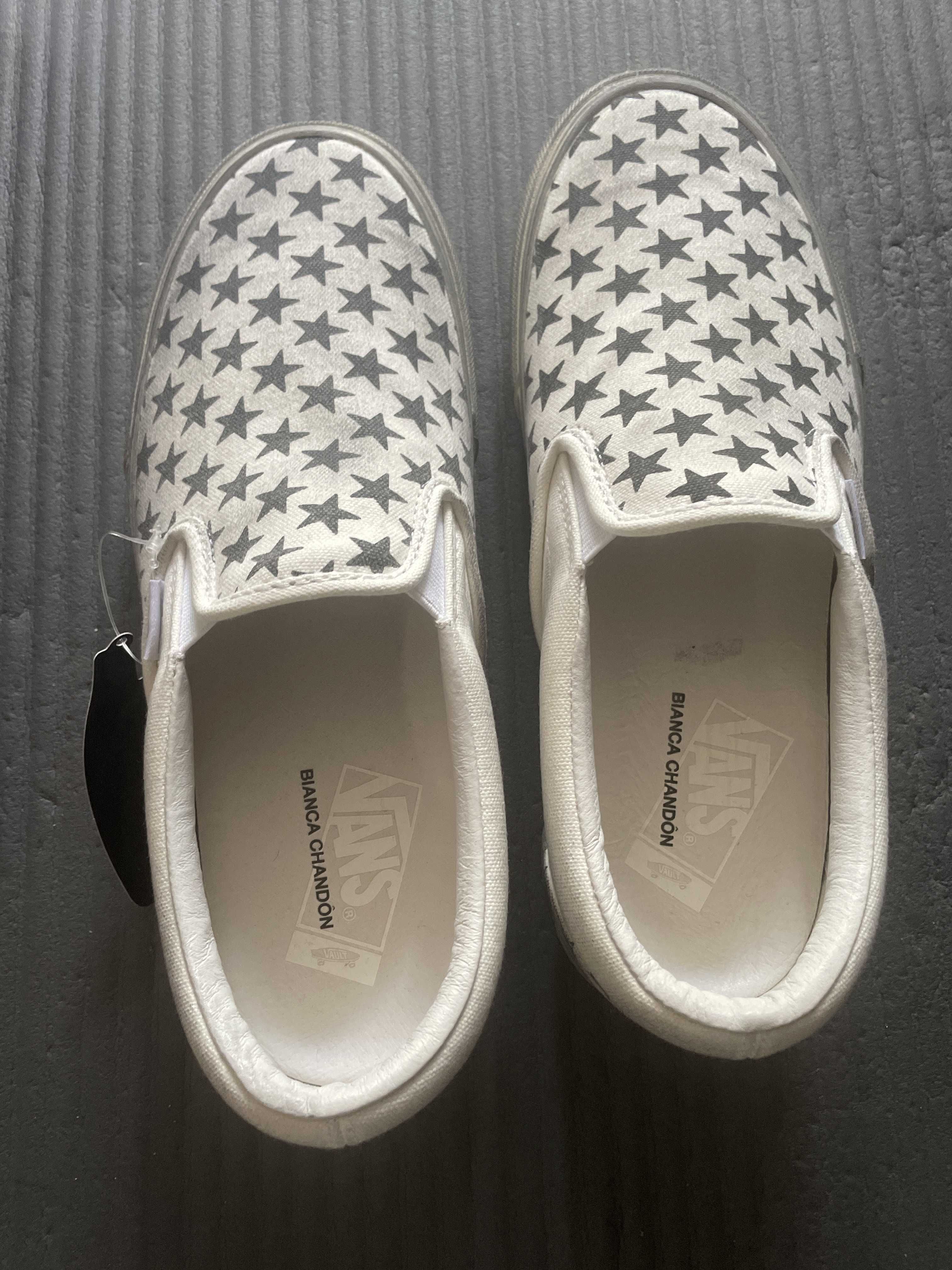 Bianca Chandon × Vault by Vans Classic Slip-On VLT LX "Black/White"