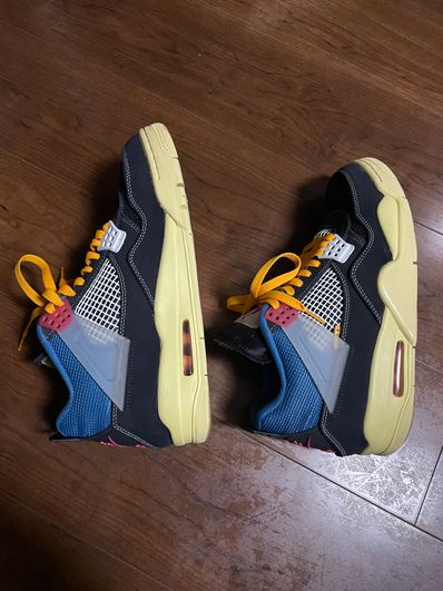 UNION × NIKE AIR JORDAN 4 "OFF NOIR"