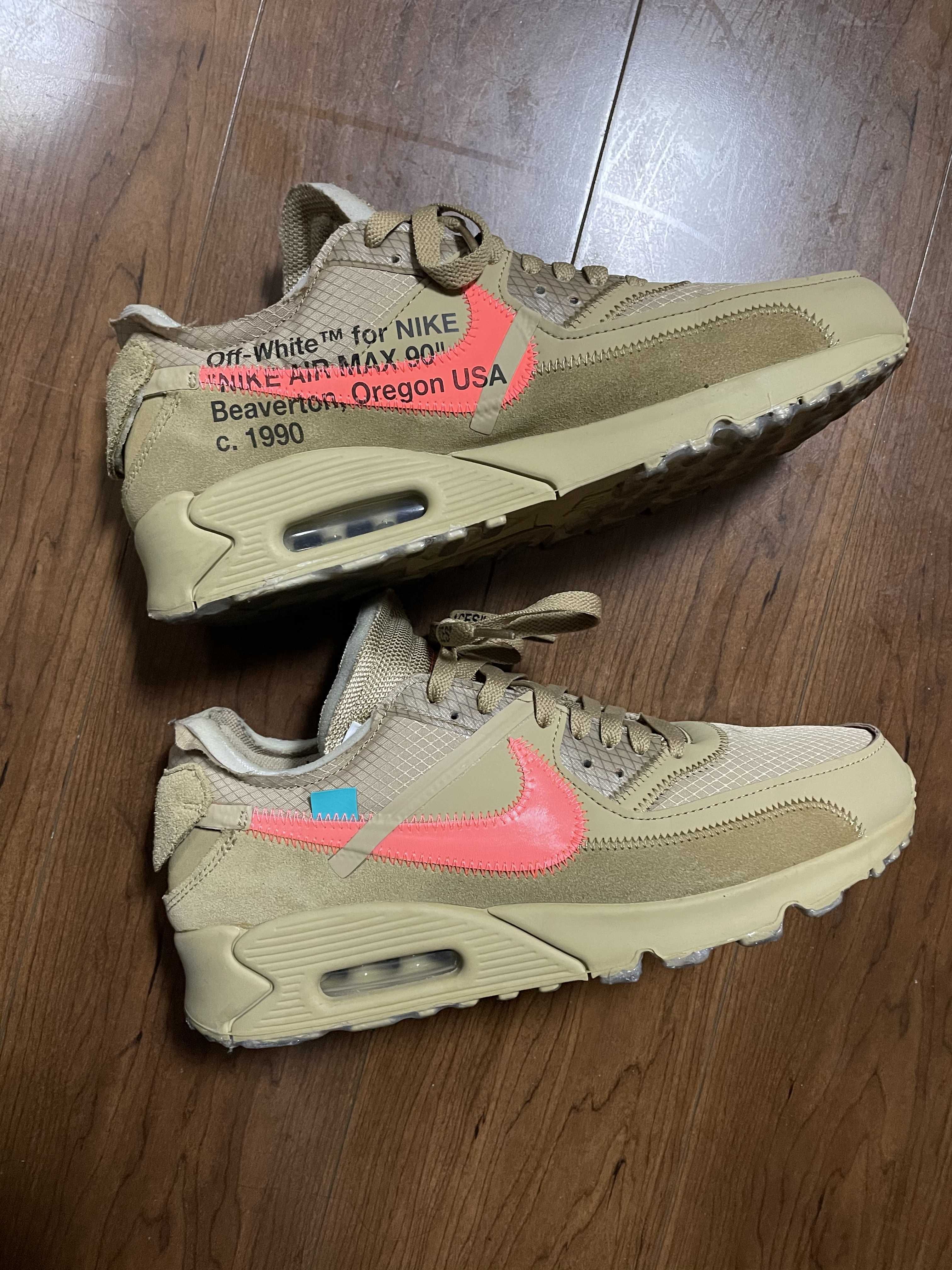 Off-White × Nike Air Max 90 "Desert Ore"