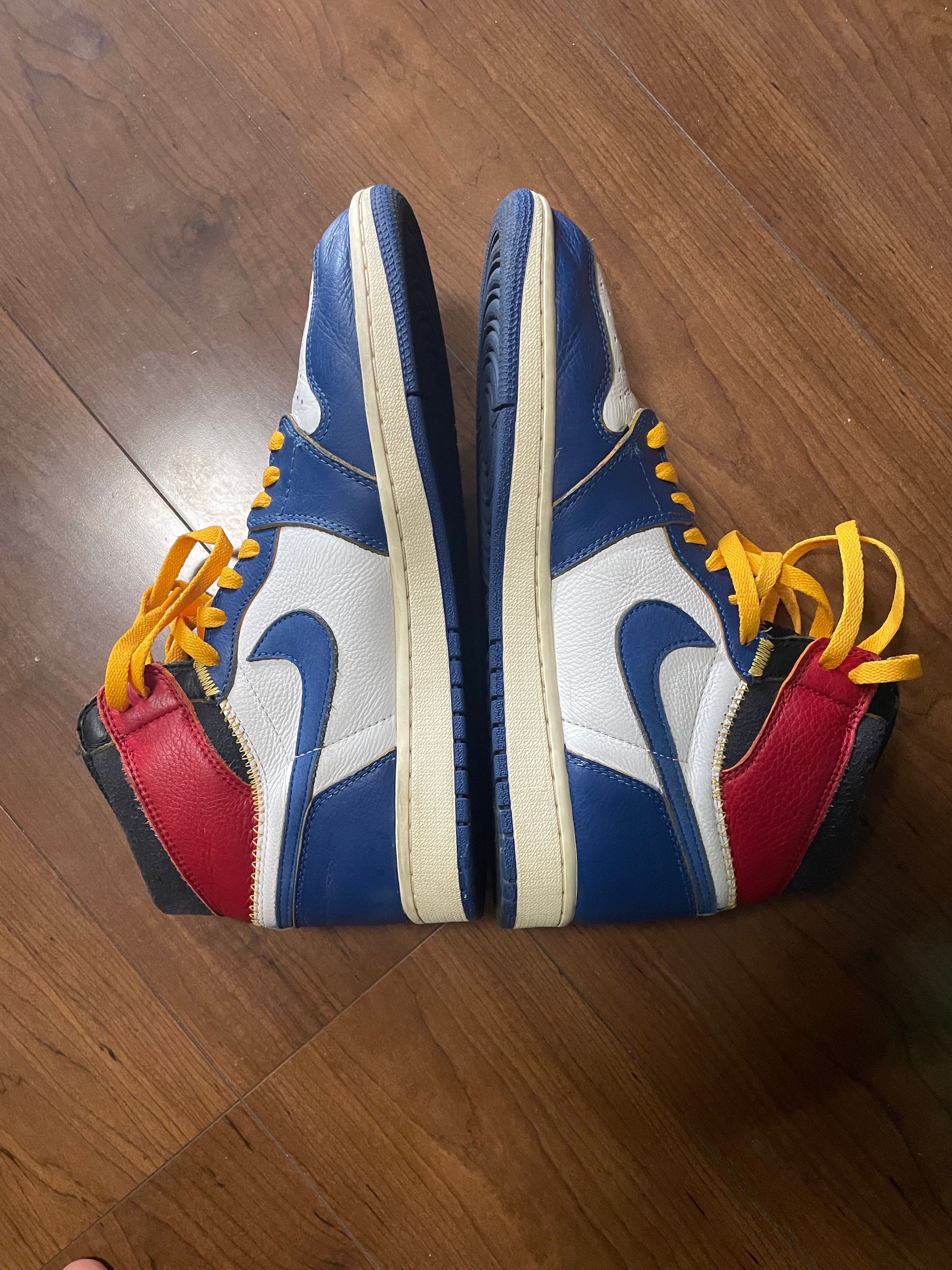 Union × Nike Air Jordan 1 Retro High OG NRG "Storm Blue/Varsity Red"