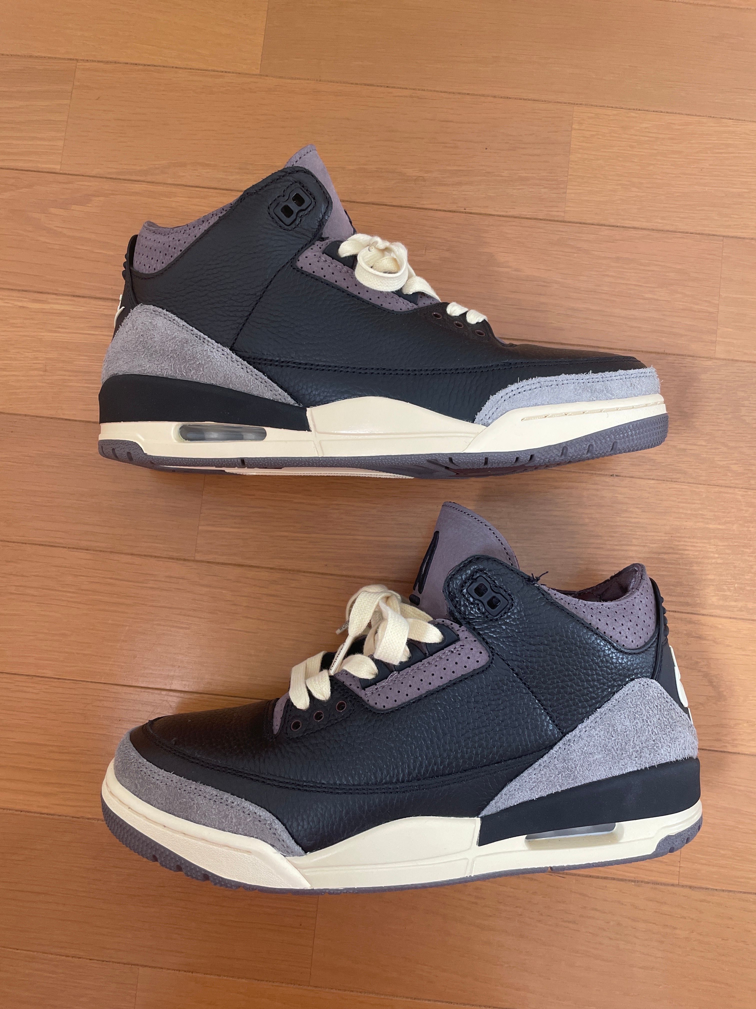 A Ma Maniere × Nike Women's Air Jordan 3 Retro OG SP "Black and Flat Pewter/WYWS"