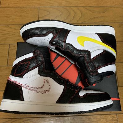 Nike Air Jordan 1 High OG Defiant "Black/Yellow/Gym Red"