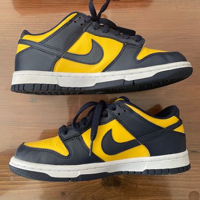 NIKE GS DUNK LOW "MICHIGAN"