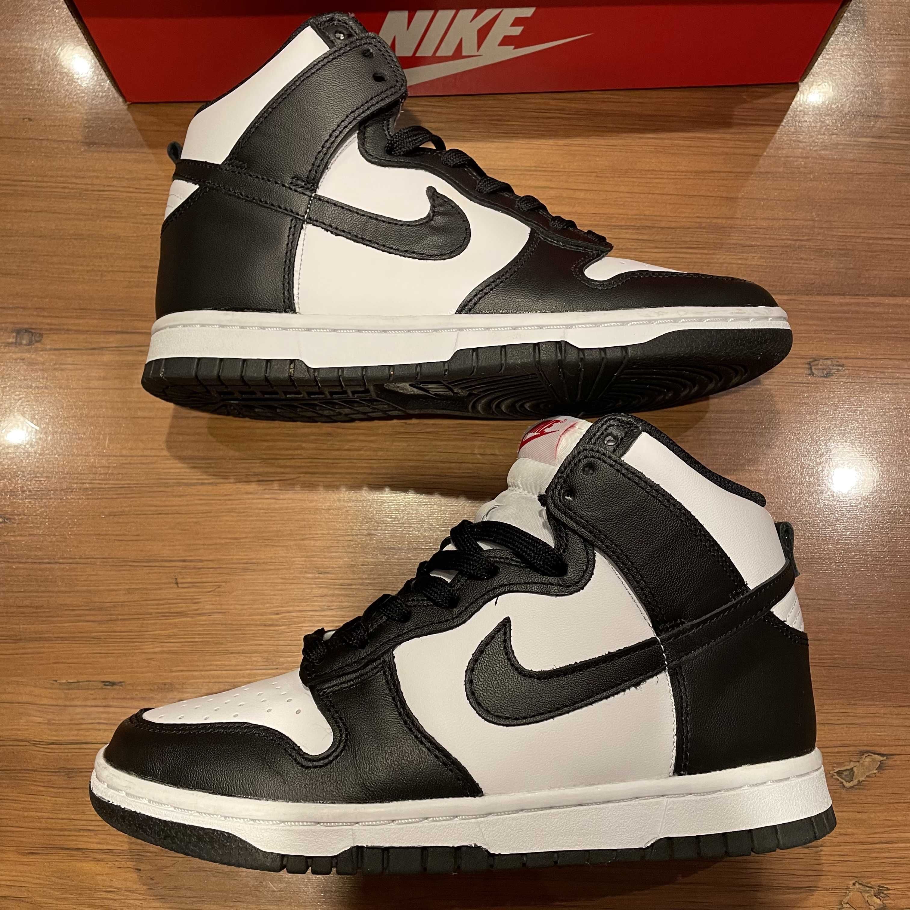 Nike Women's Dunk High "Black and White"
