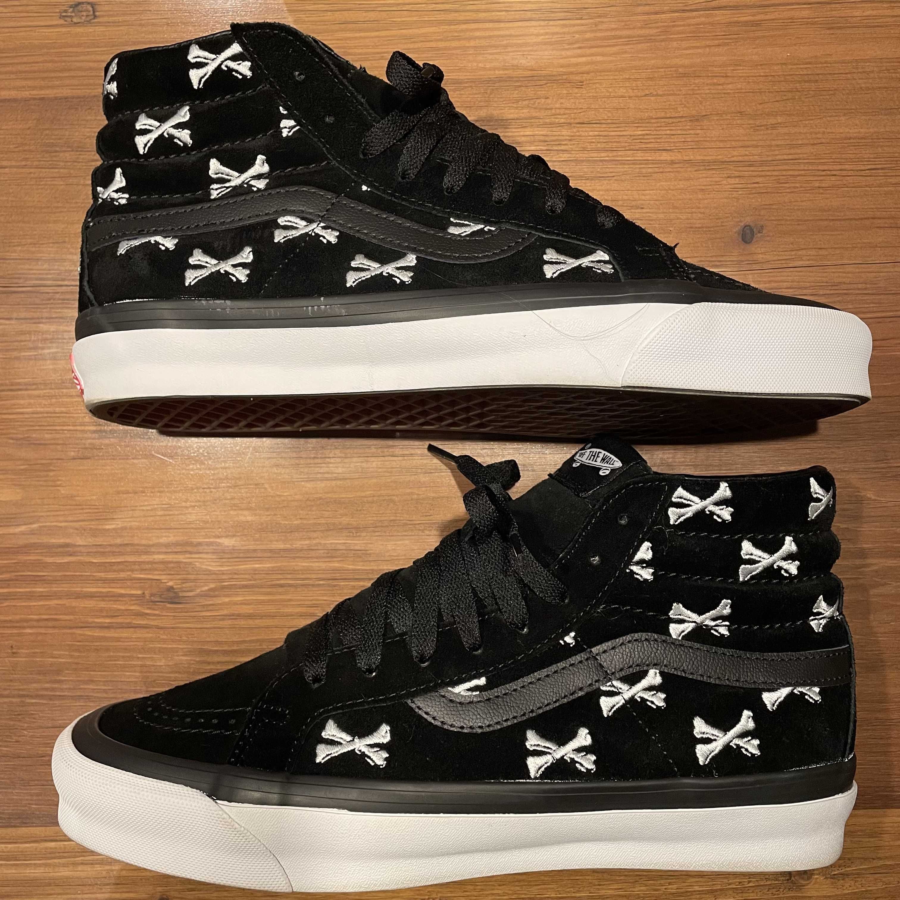 WTAPS × Vans Vault Sk8-Hi LX "Black/White"