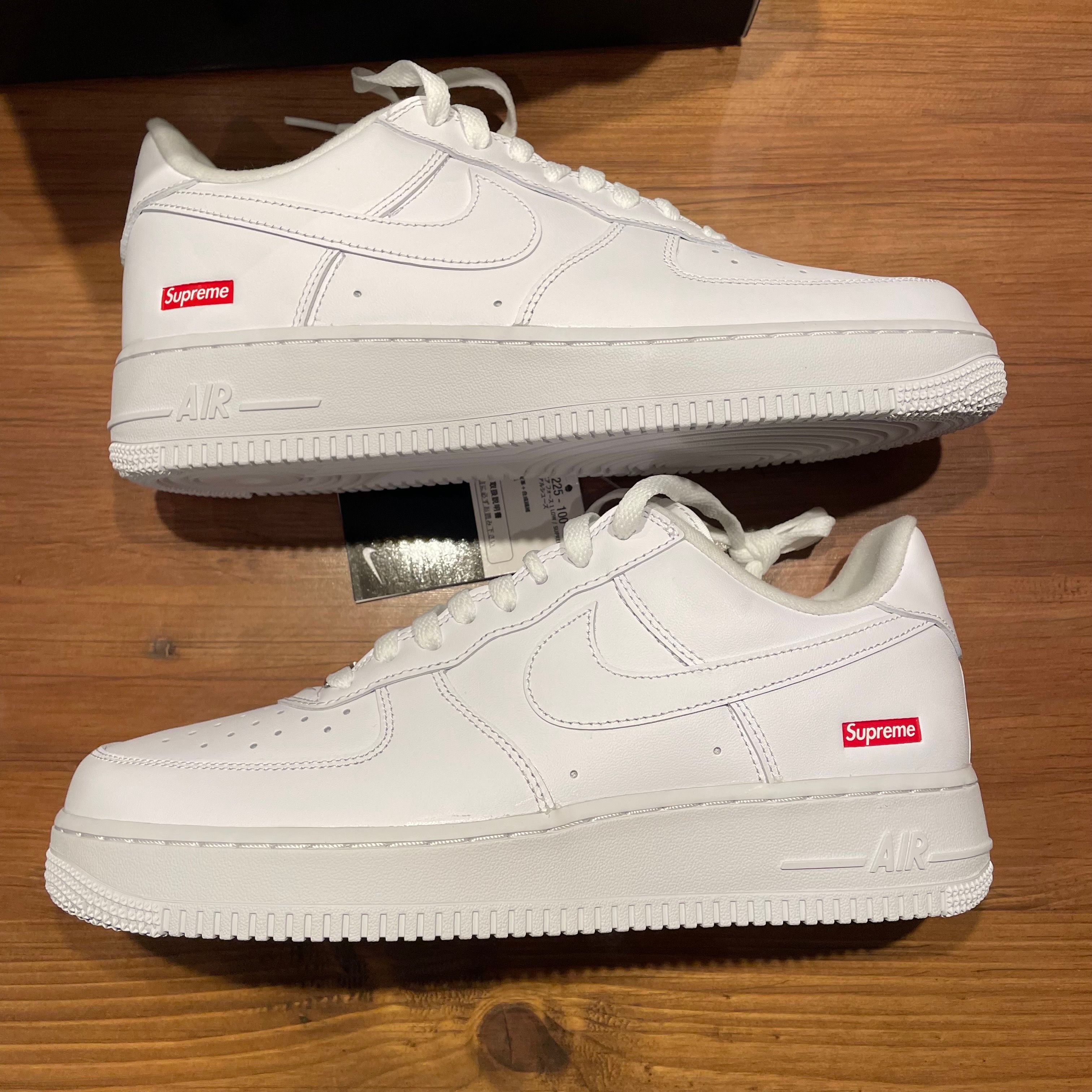 Supreme × Nike Air Force 1 Low "White"