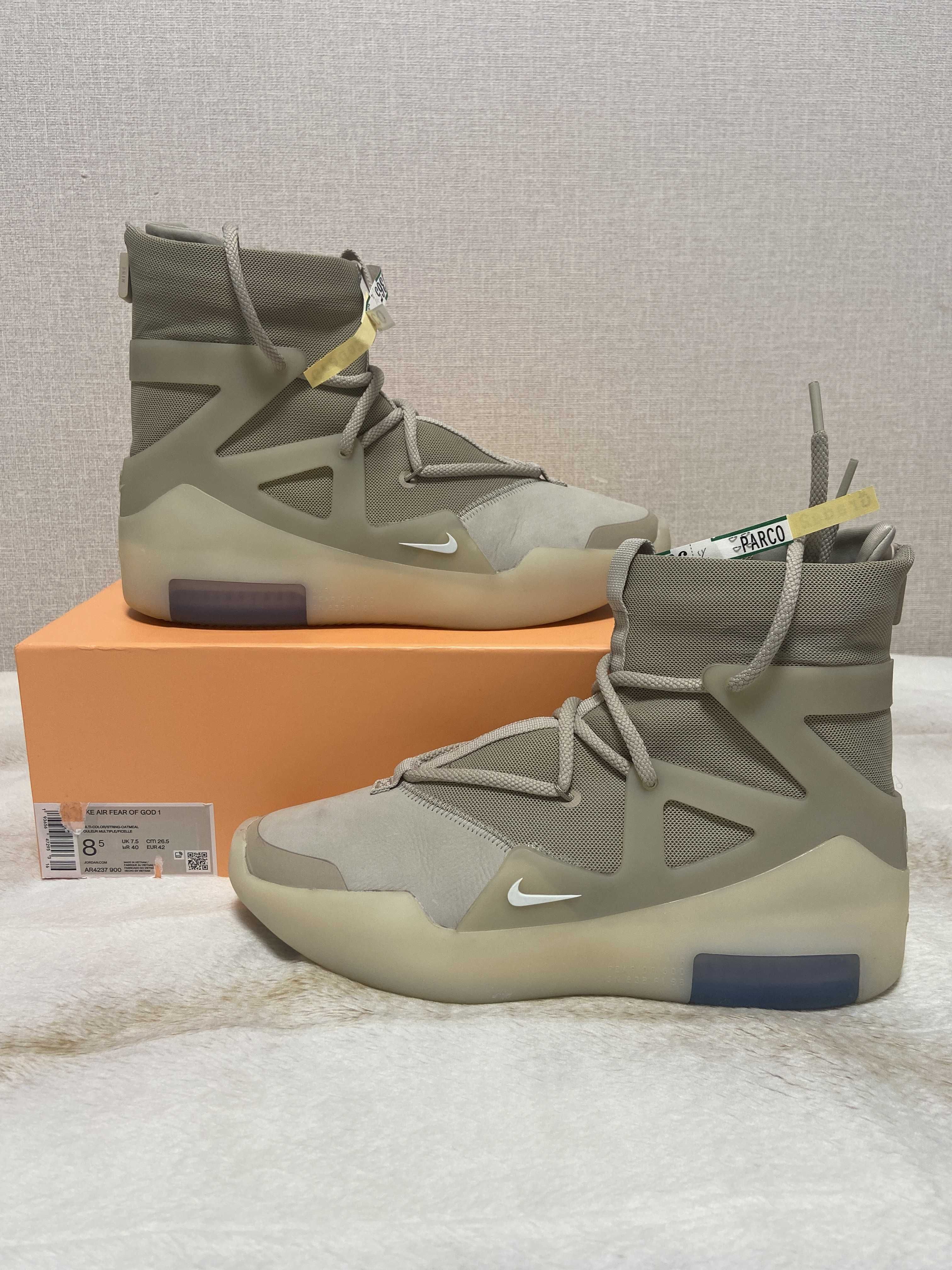 Fear Of God × Nike Air 1 "Oatmeal"