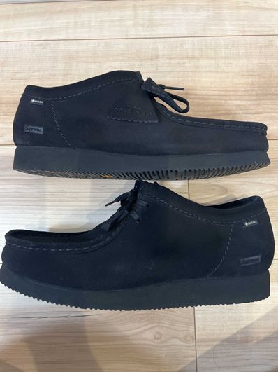 Supreme × Clarks Wallabee GTX "Black"