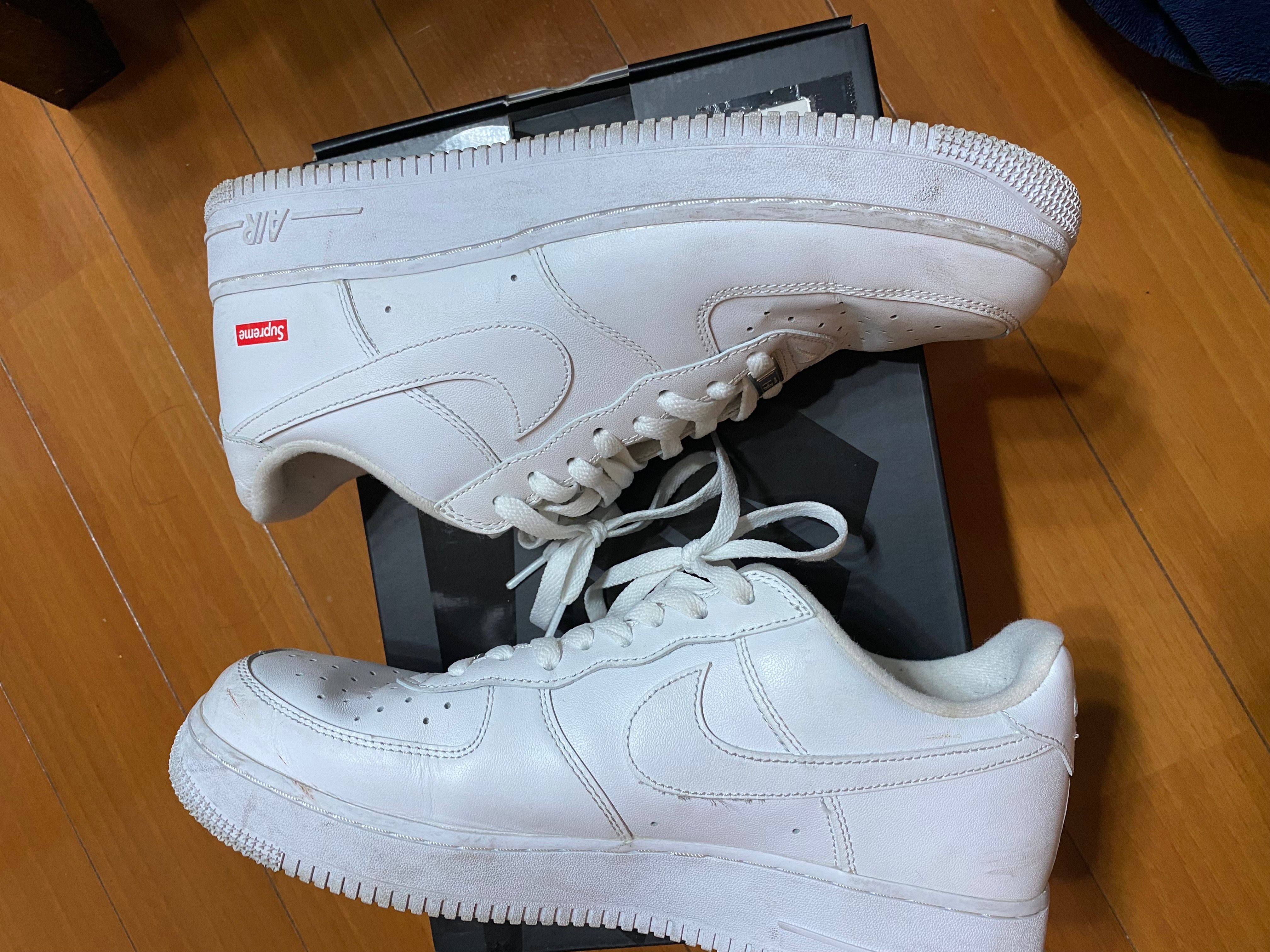 Supreme × Nike Air Force 1 Low "White"