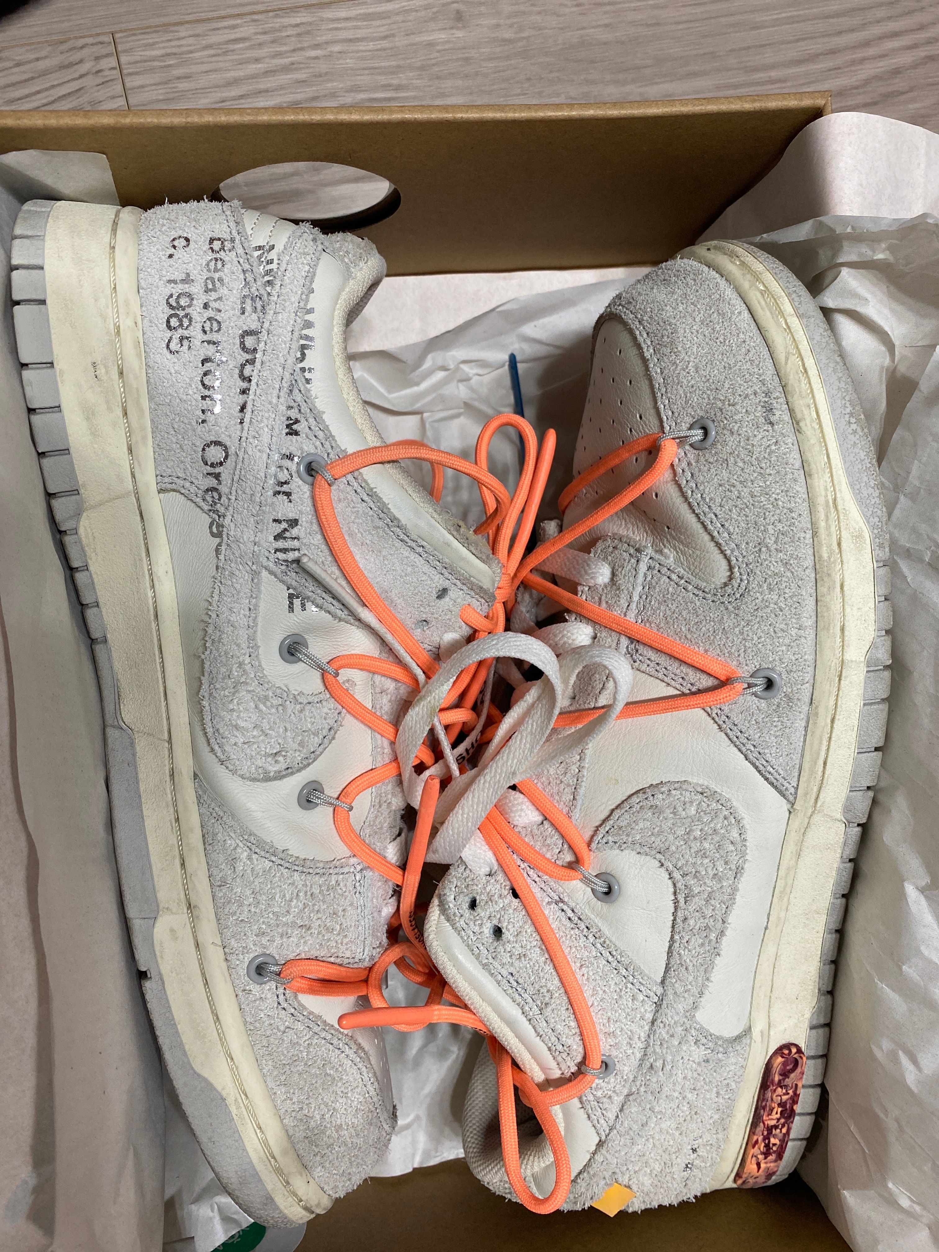 Off-White × Nike Dunk Low 1 of 50 "Lot.19" 