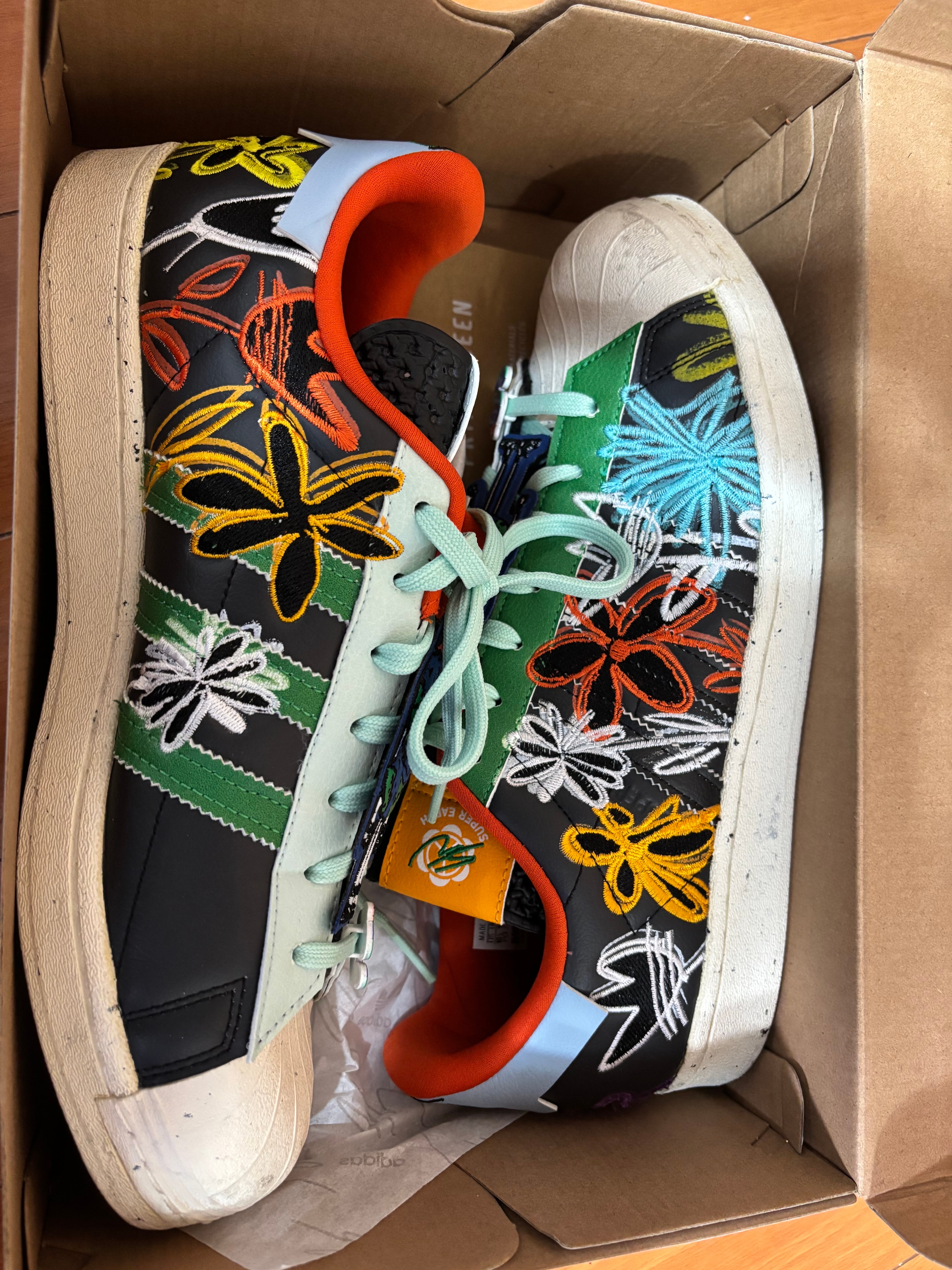 Sean Wotherspoon × adidas Superstar Super Earth "Black"