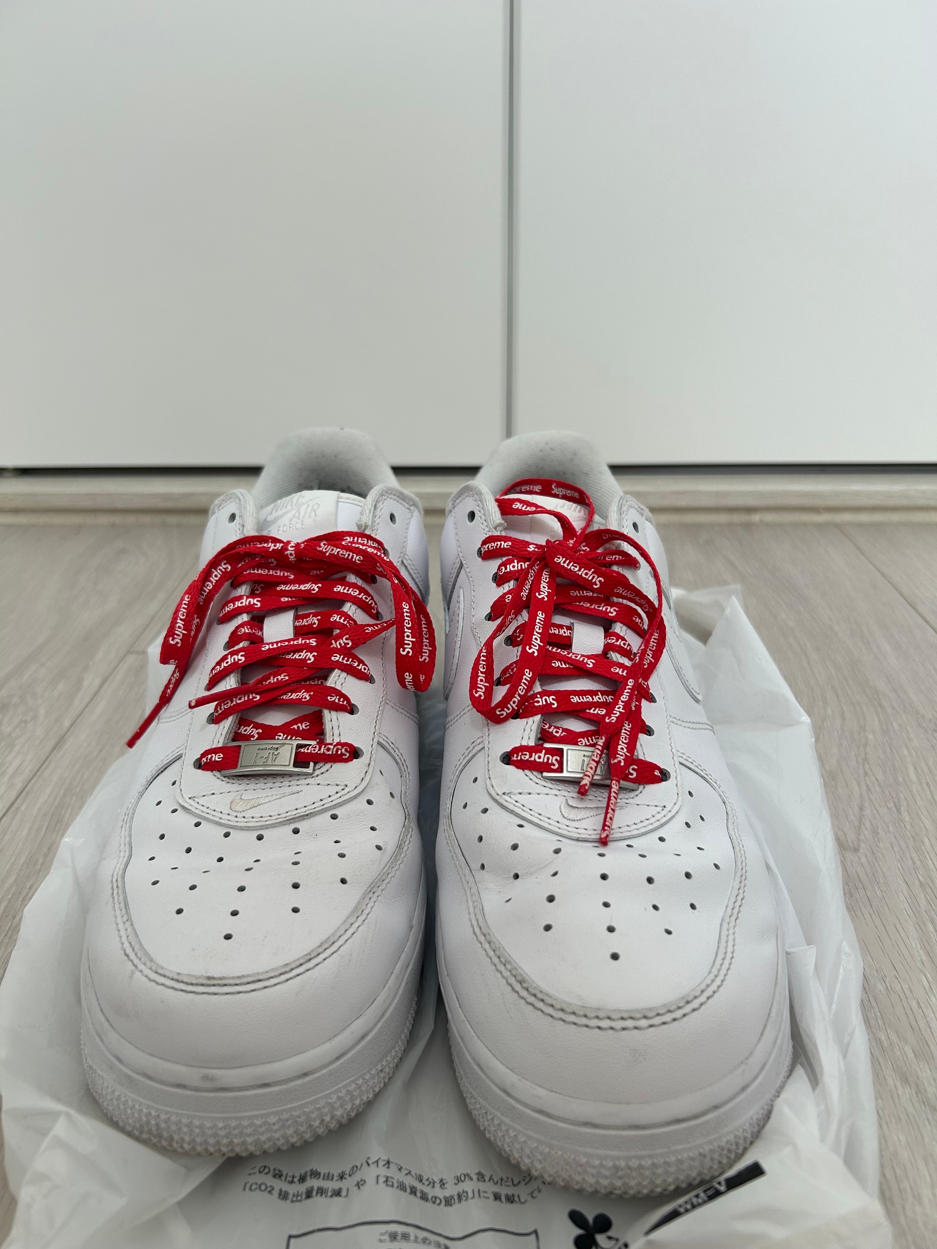 Supreme × Nike Air Force 1 Low "White"