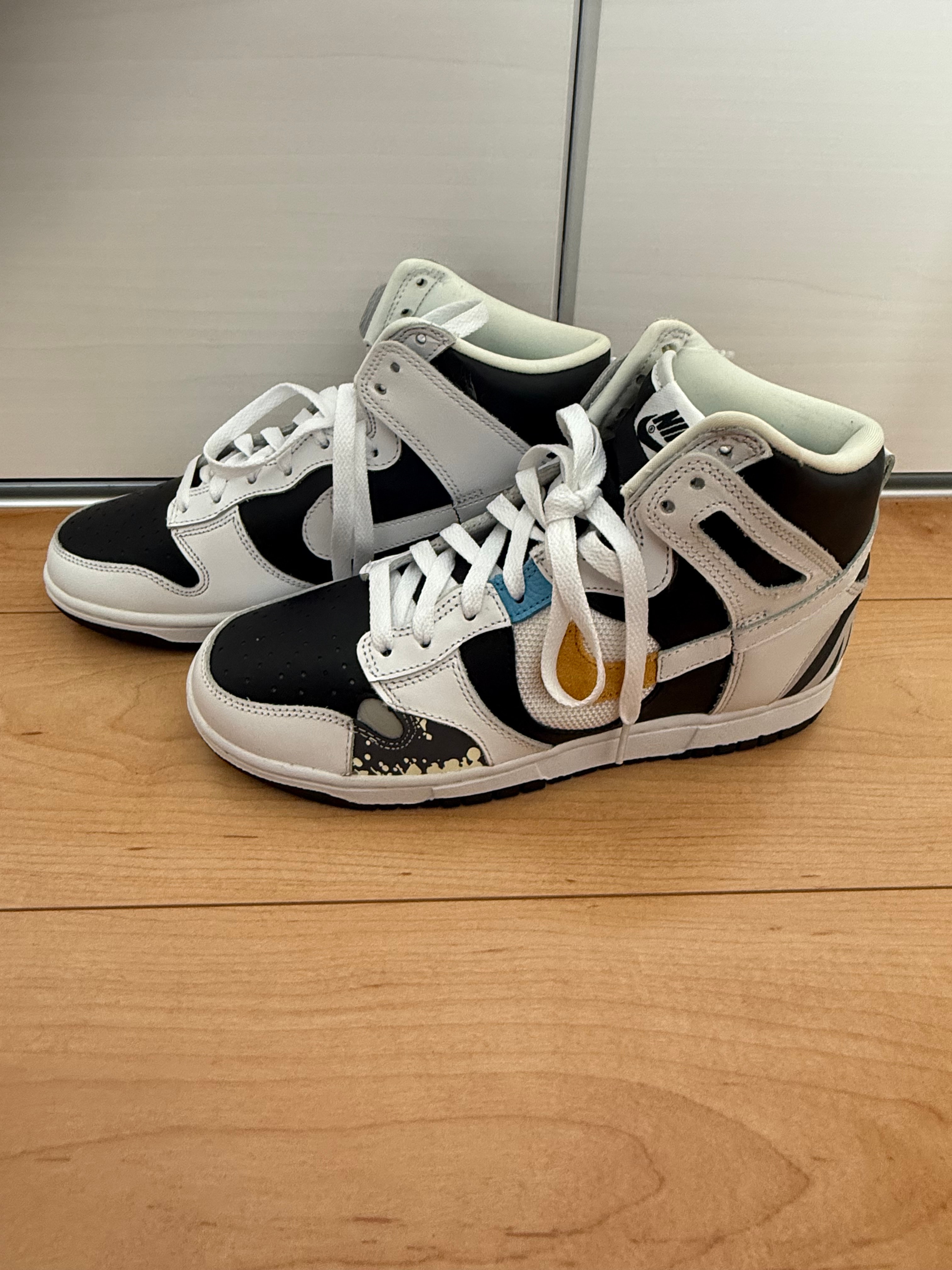 Nike Women's Dunk High "White and Black"