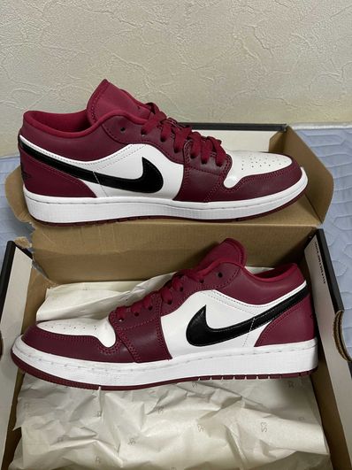 NIKE AIR JORDAN 1 LOW "NOBLE RED"