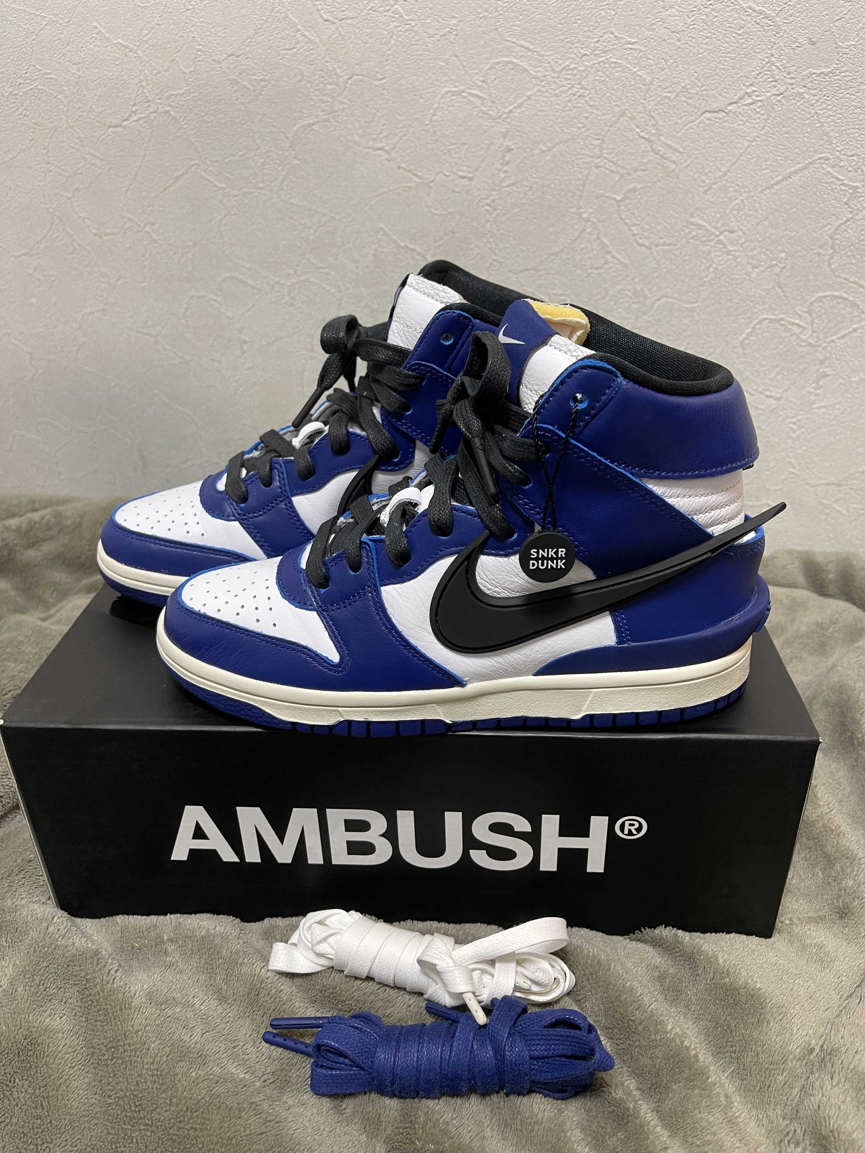 AMBUSH × NIKE DUNK HIGH "DEEP ROYAL"