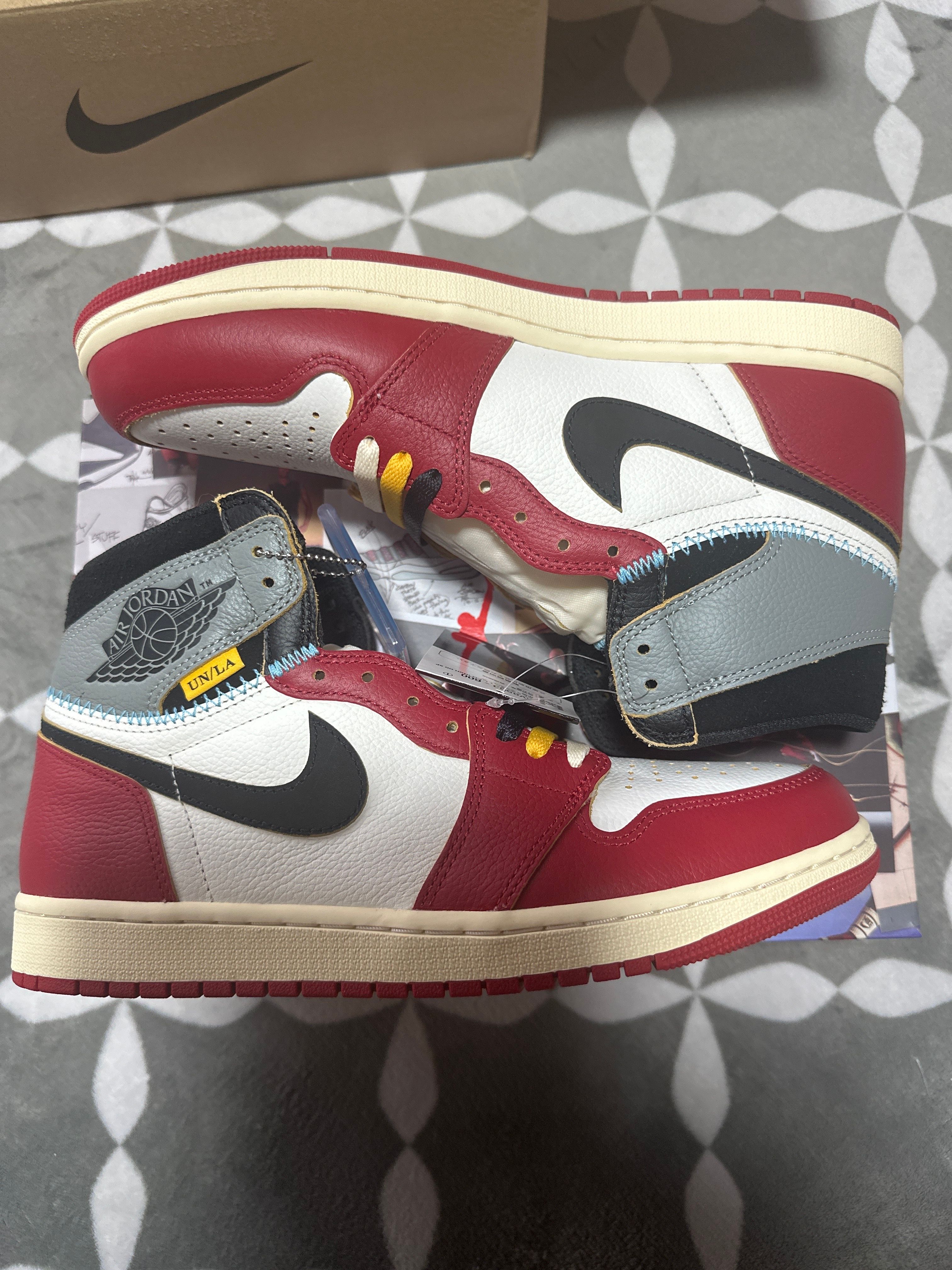 UNION × Nike Air Jordan 1 Retro High OG "Chicago/Shadow"