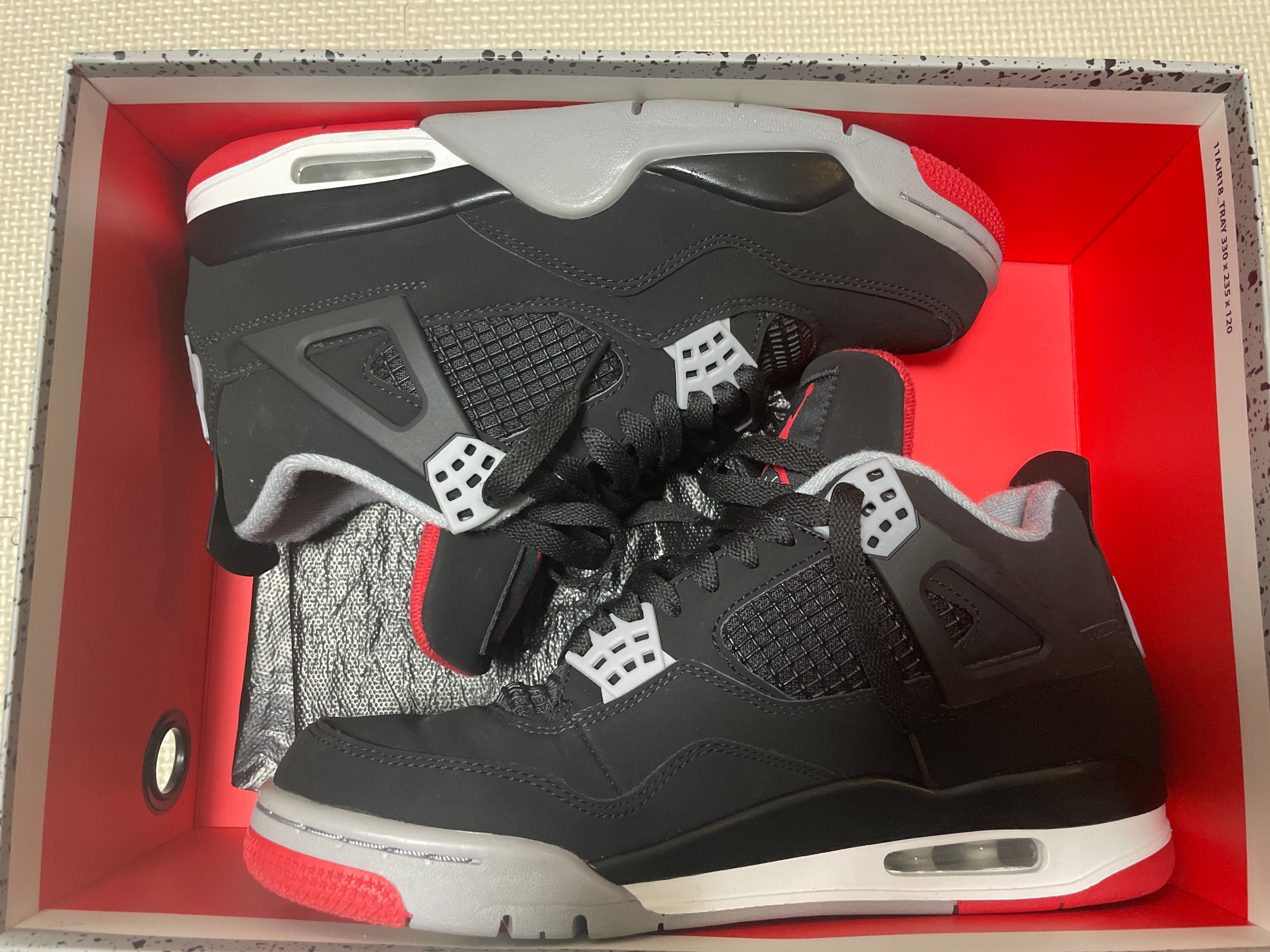 Nike Air Jordan 4 Retro "Bred" (2019)