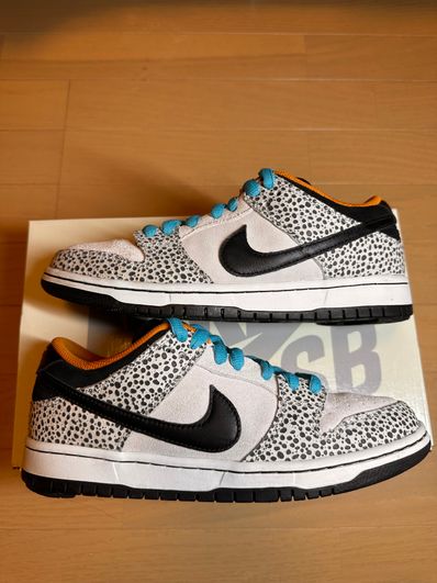 Nike SB Dunk Low Pro Electric Safari "Phantom and Black"